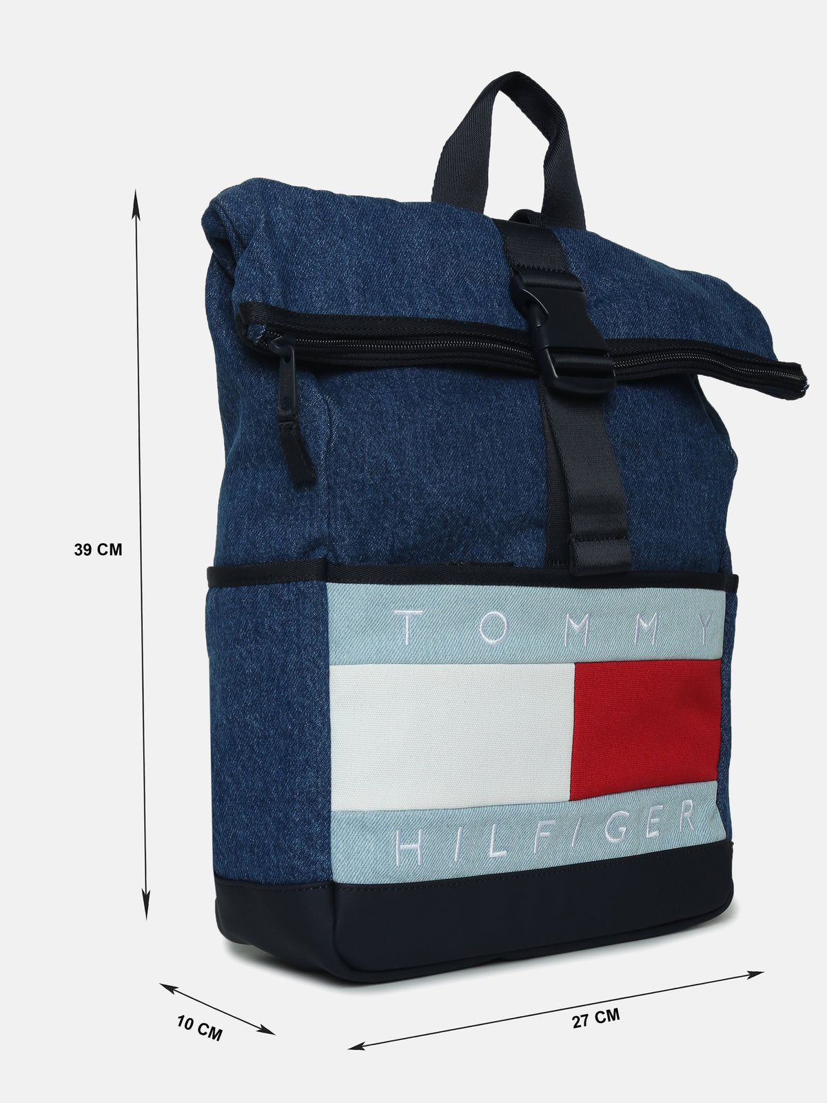 Logo Backpack for Boys Blue