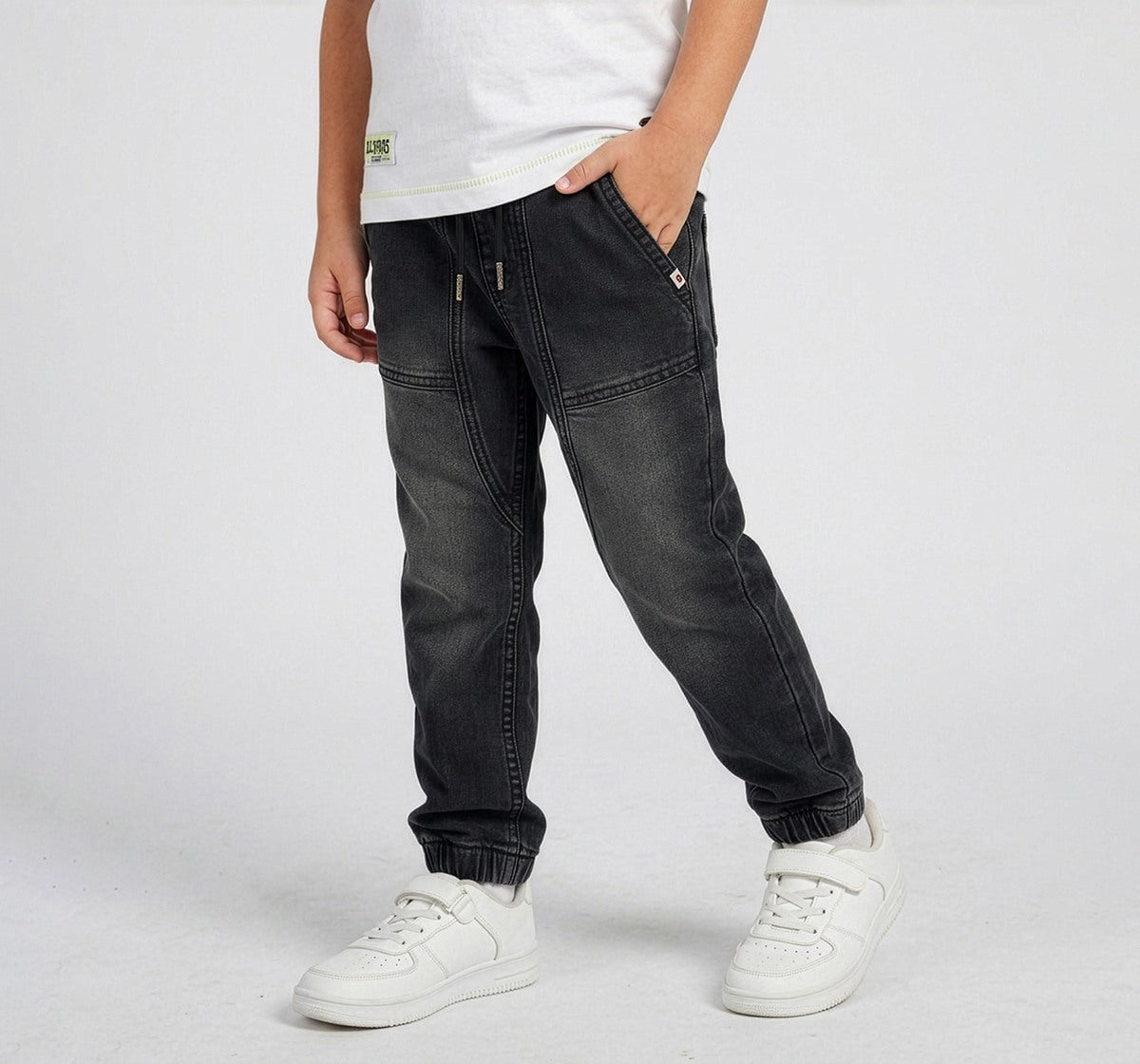 Denim Jogger 9 Oz Cotton Denim Black