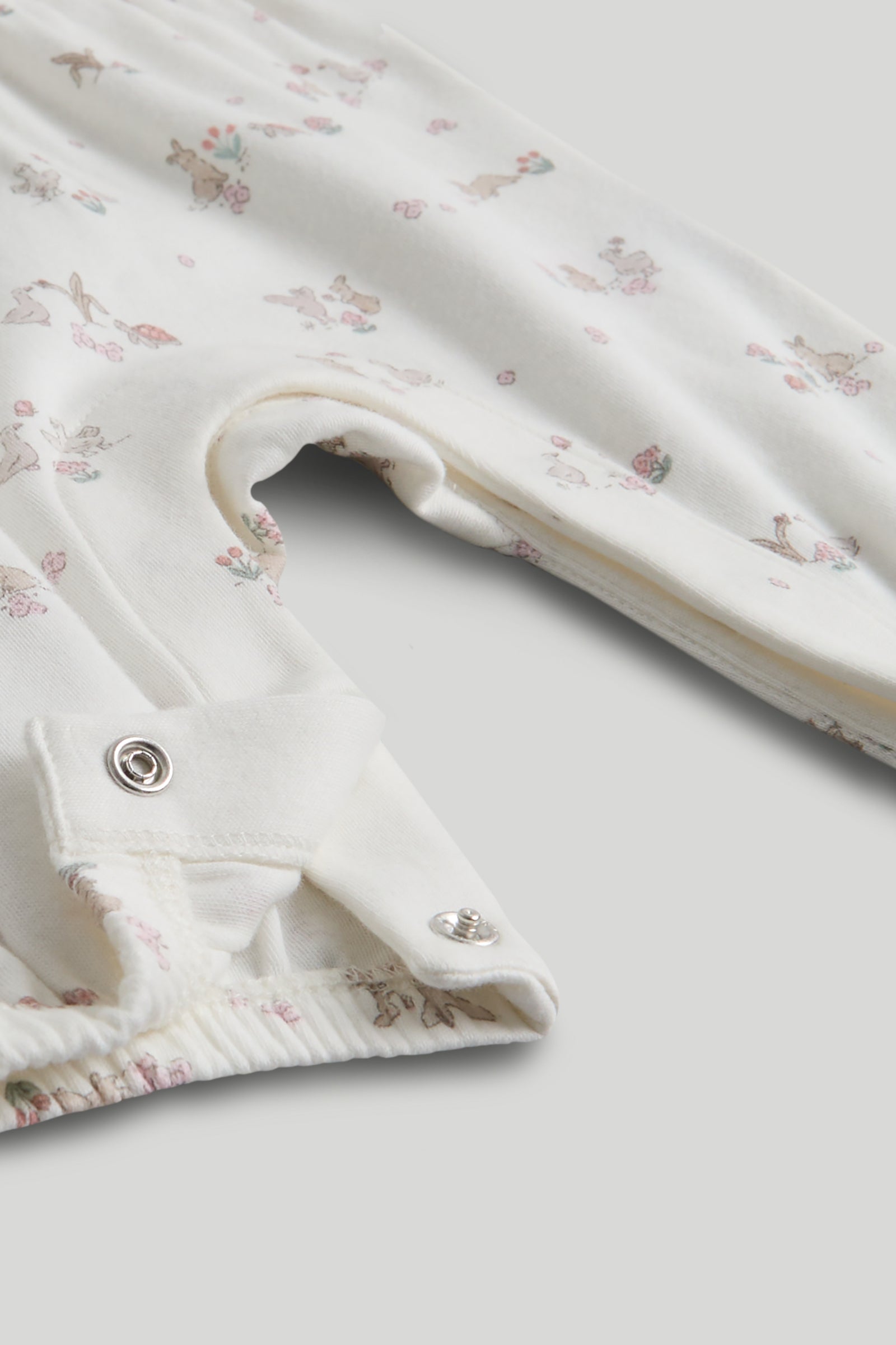 Baby Multi Cotton AOP Dungaree with Bodysuit Set