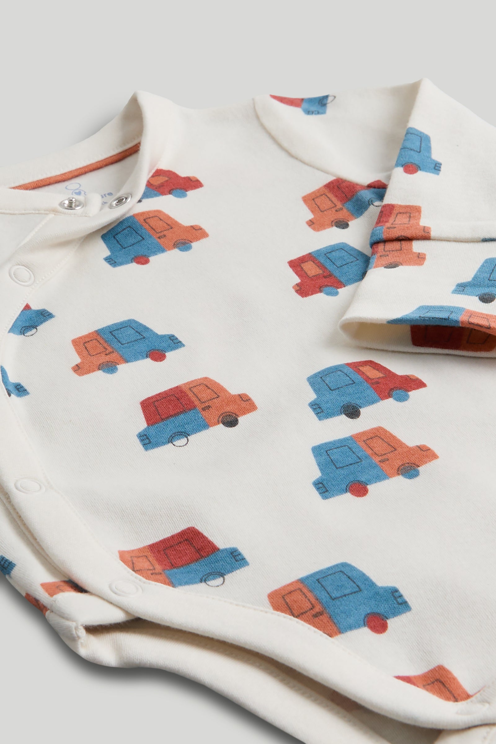 Baby Boys Multi Cotton Bodysuit Set with Hat & Pants