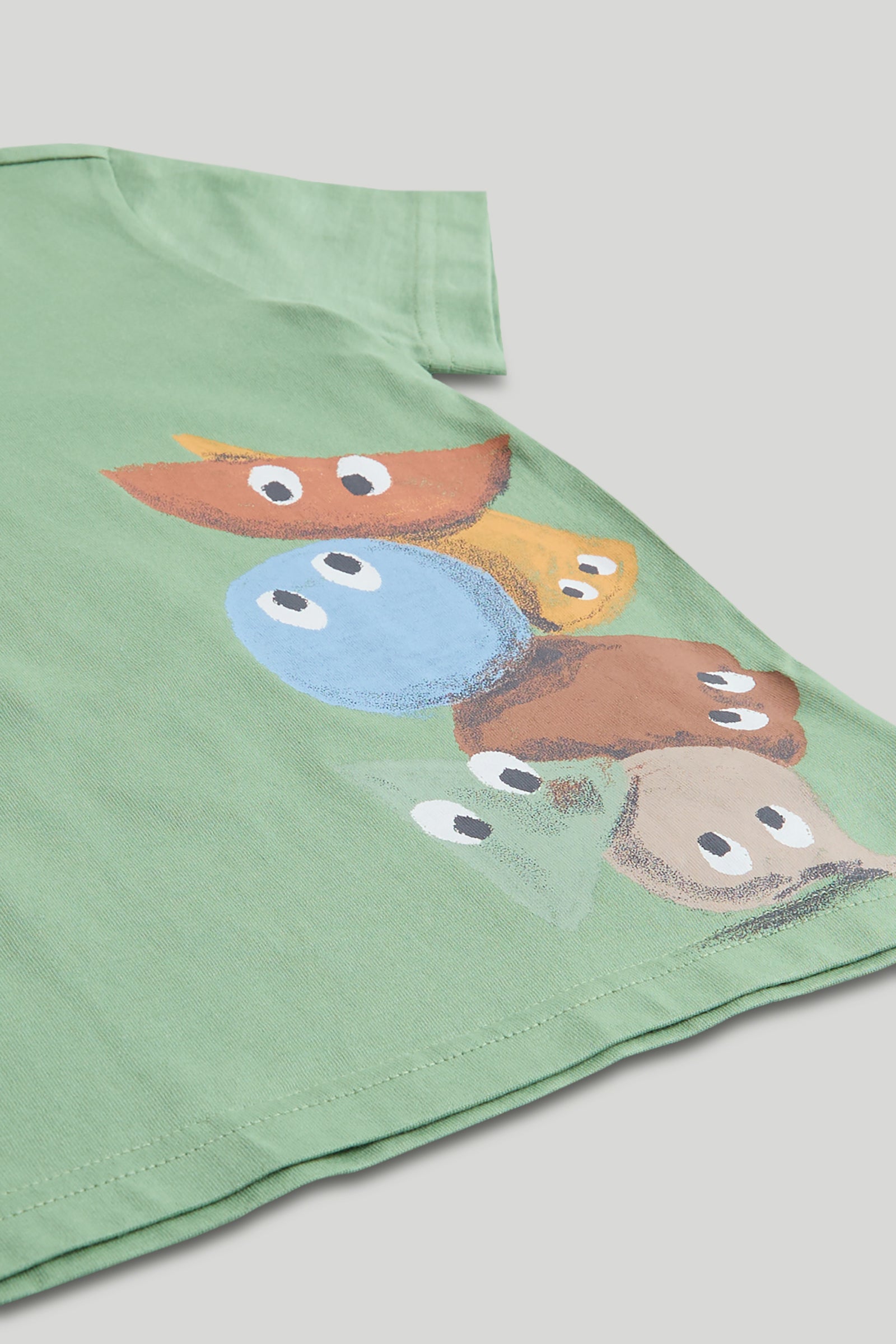 Boys Multi Color Printed Cotton Regular Fit 3-Pack T-Shirts