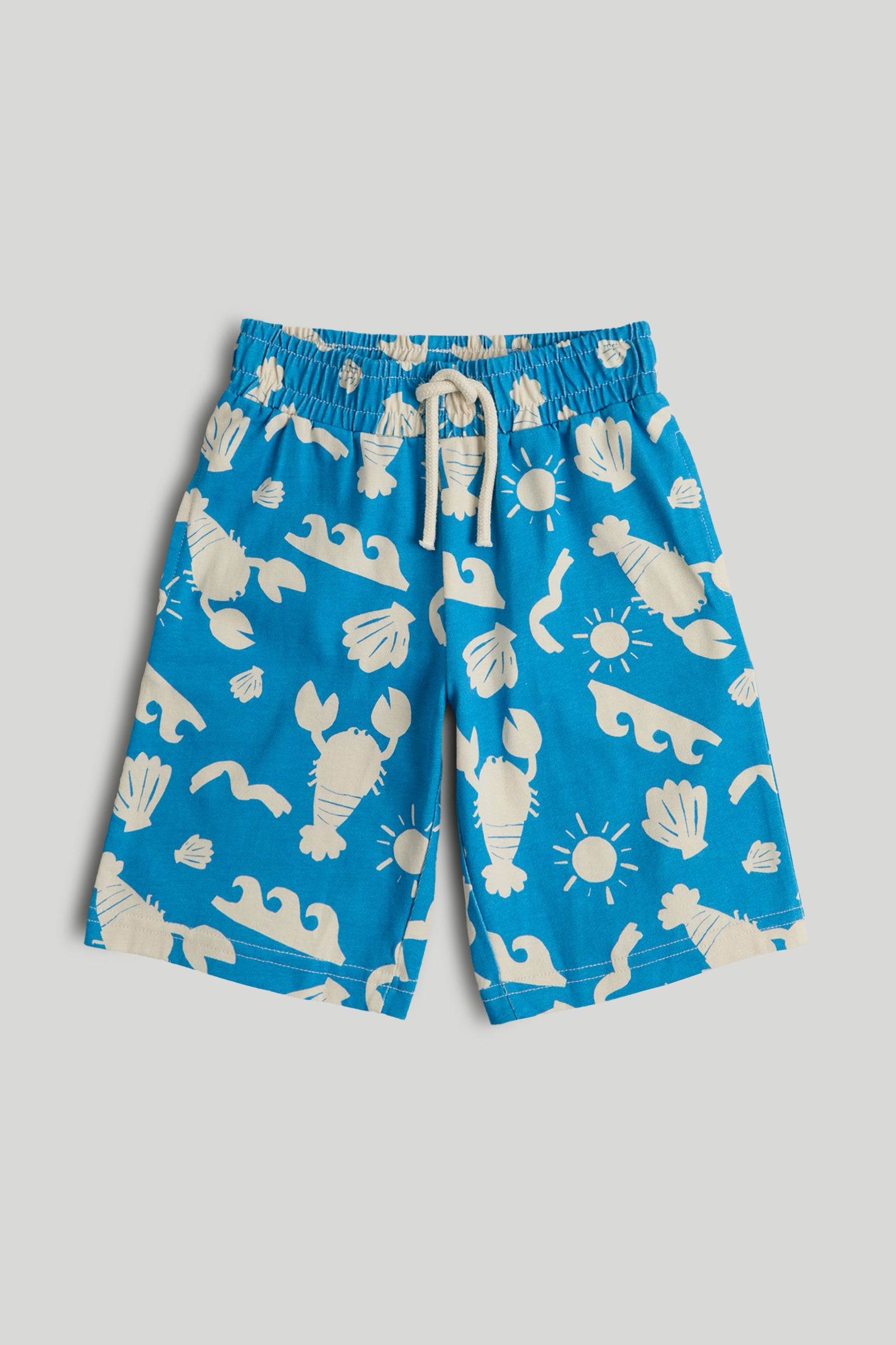 Boys Multi Printed Cotton Regular Fit 3-Pack Jersey Shorts