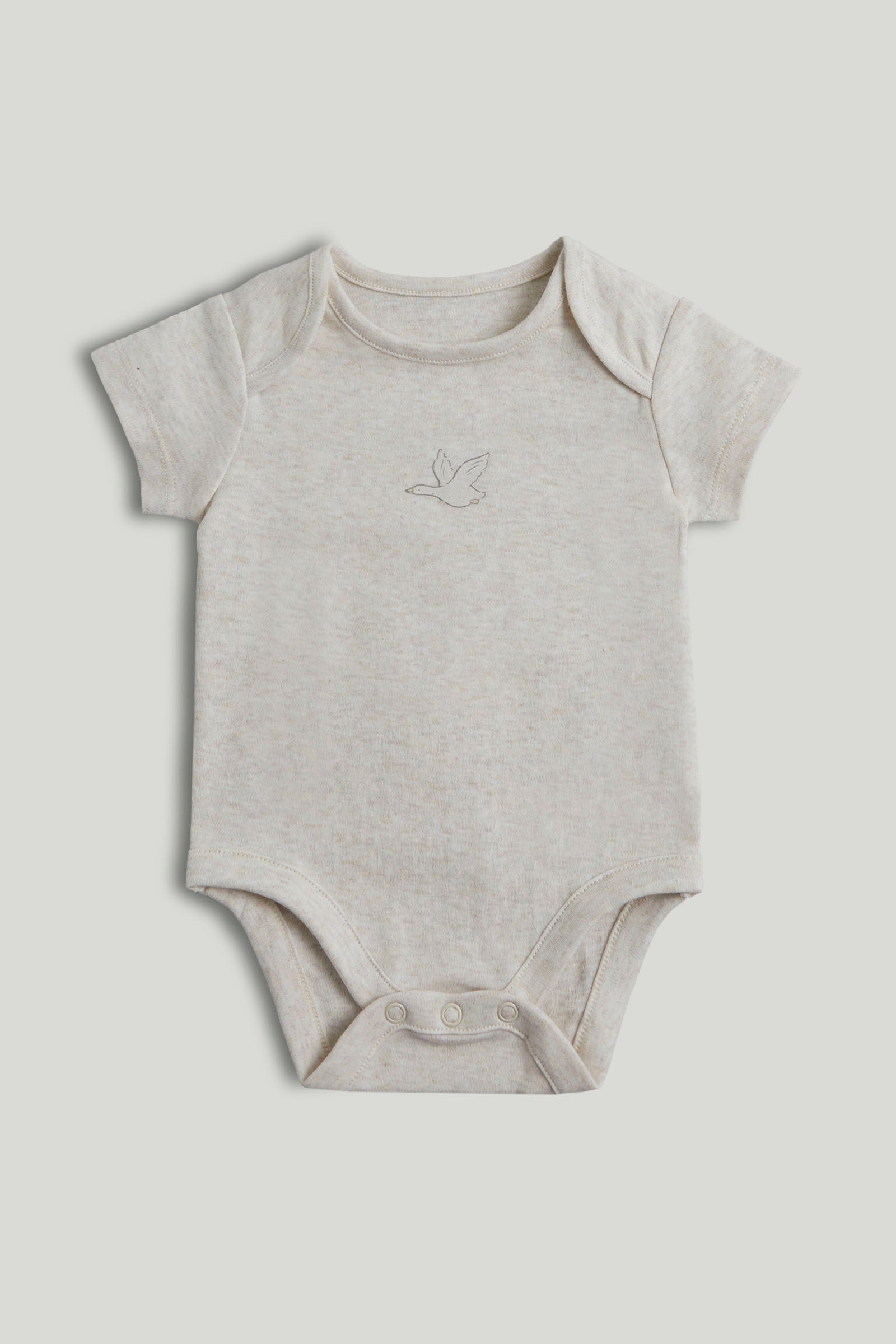 Multi Print Cotton Regular Fit 5-Pack Short Sleeve Bodysuits