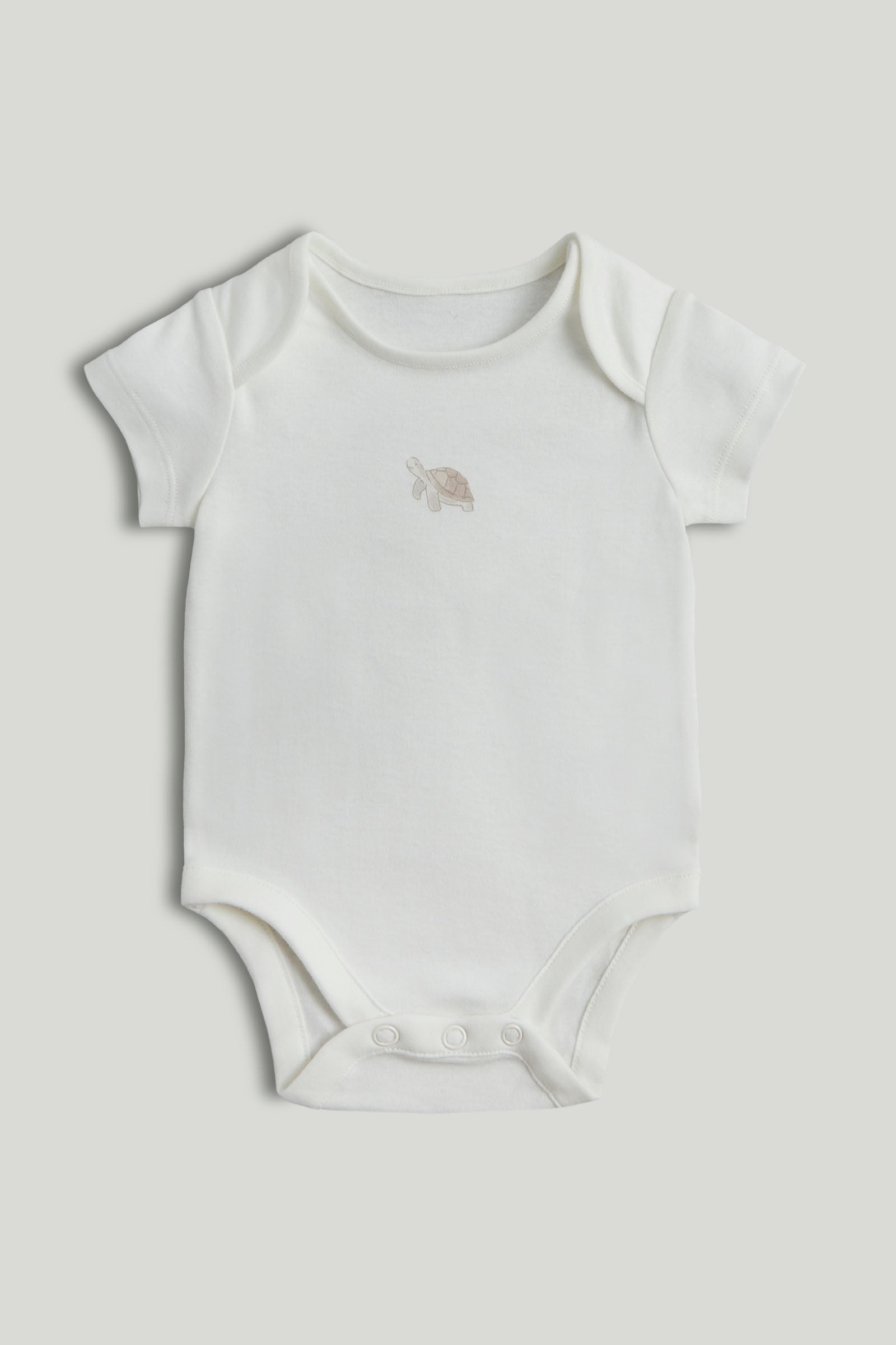 Multi Print Cotton Regular Fit 5-Pack Short Sleeve Bodysuits