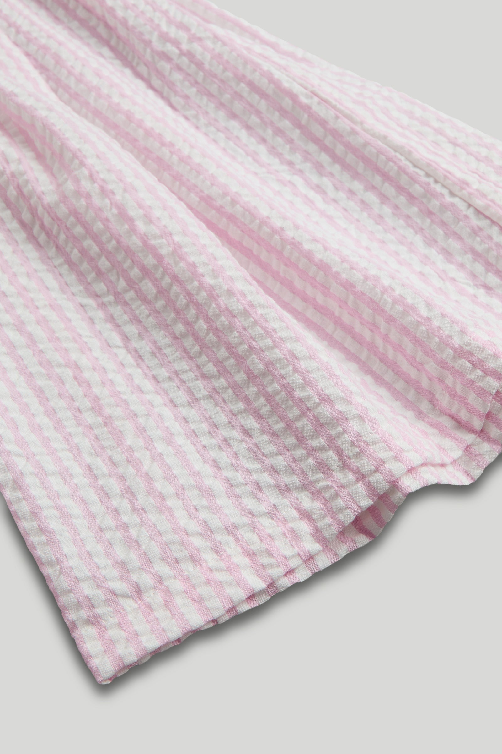 Girls Light Pink Cotton Paperbag Culotte Trousers
