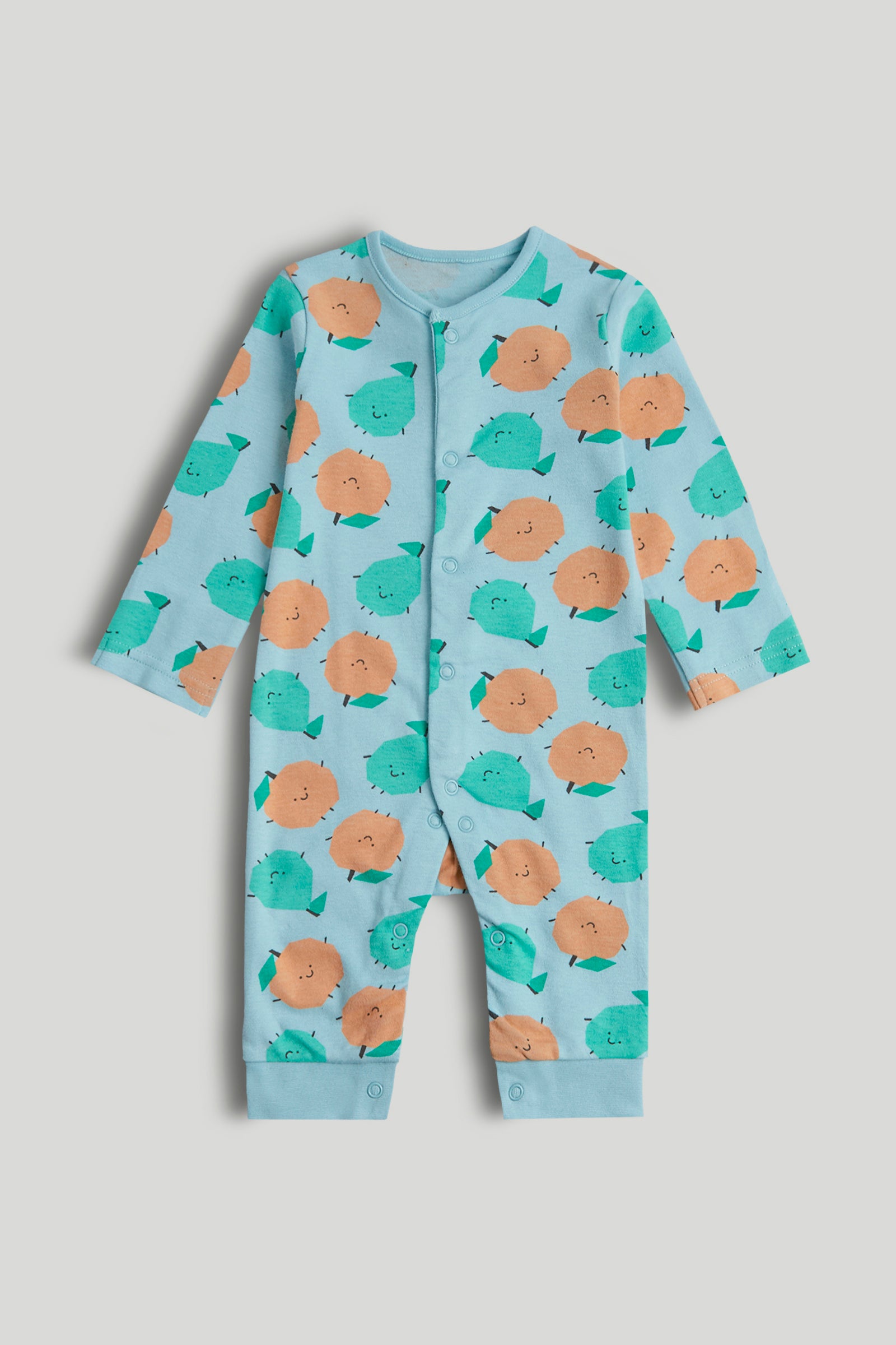Boys Multi Printed Cotton Regular Fit 3-Pack Footless Sleepsuits