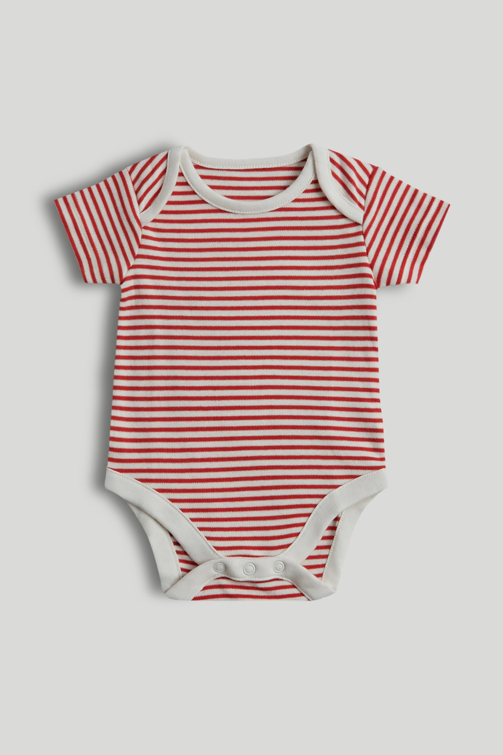 Boys Multi Dino Print Cotton Regular Fit 5-Pack Short Sleeve Bodysuits