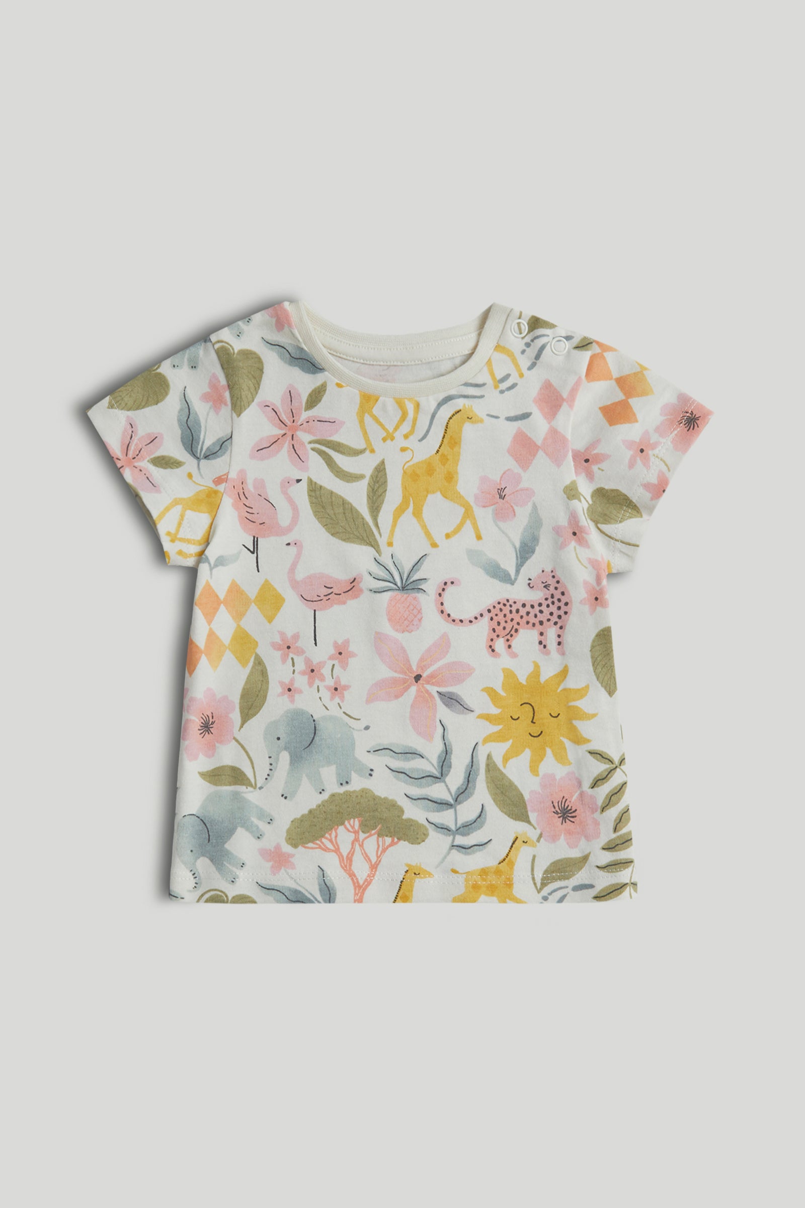 Multi Cotton 3-Pack Everyday Printed T-Shirts