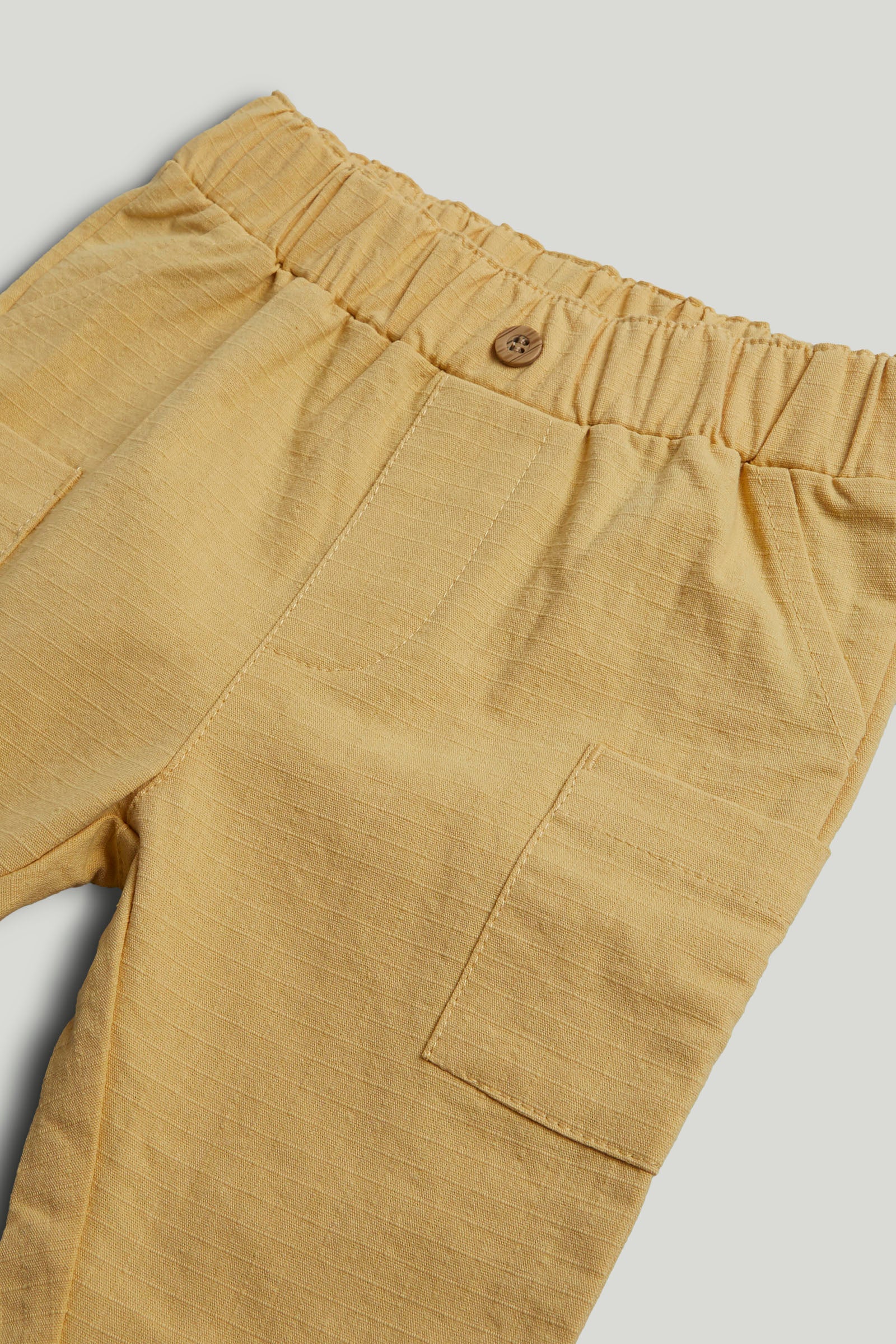 Boys Cotton Polo & Jogger Set with Embroidery