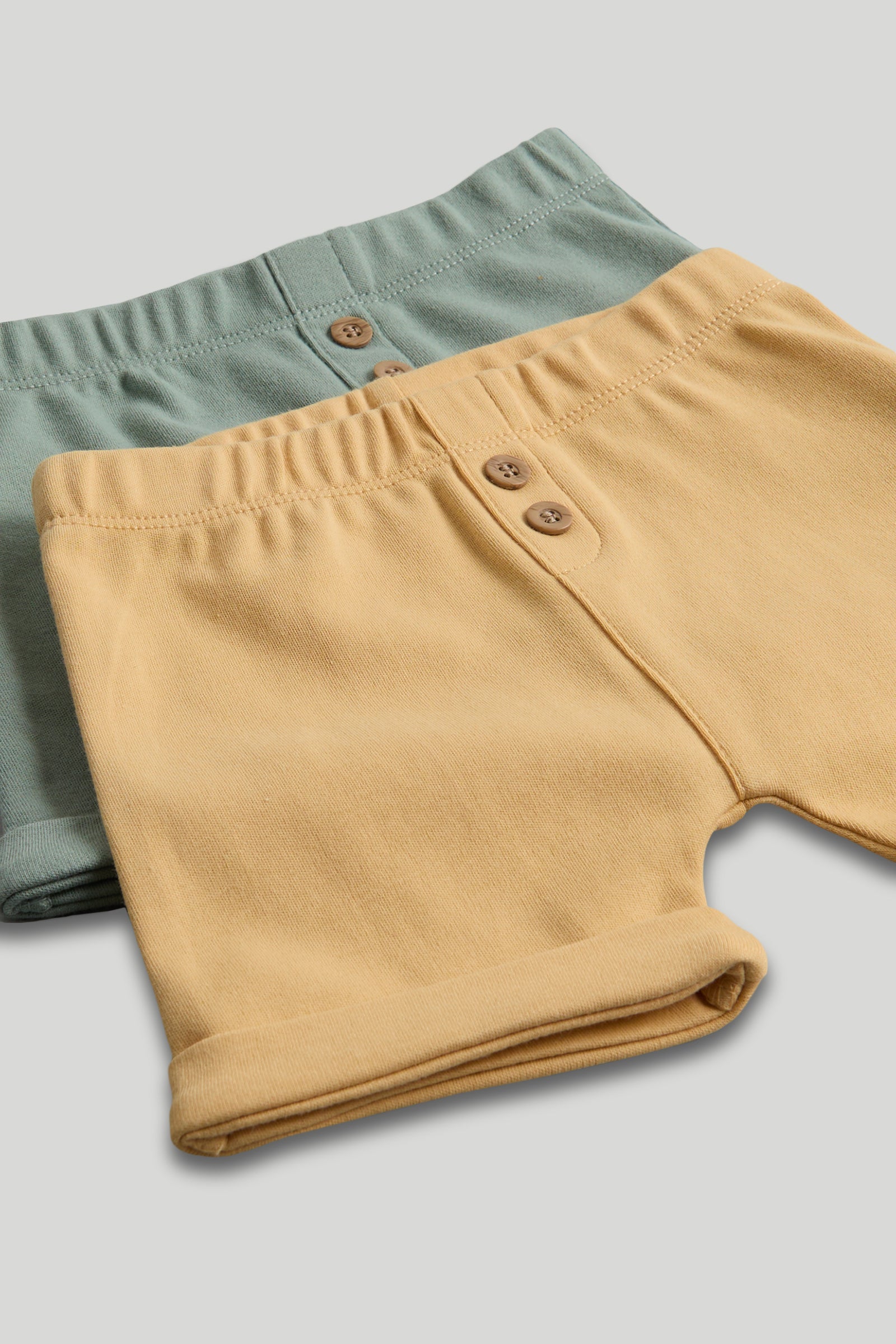Boys Cotton Solid 2 Pack Shorts for Daily Wear