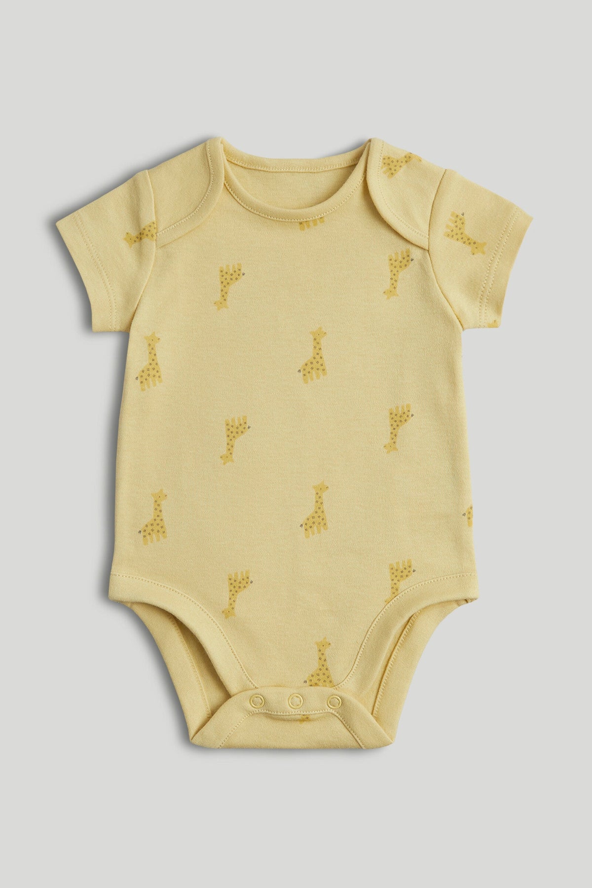 Unisex Print & Plain Mix Bodysuits Multi Pack of 5