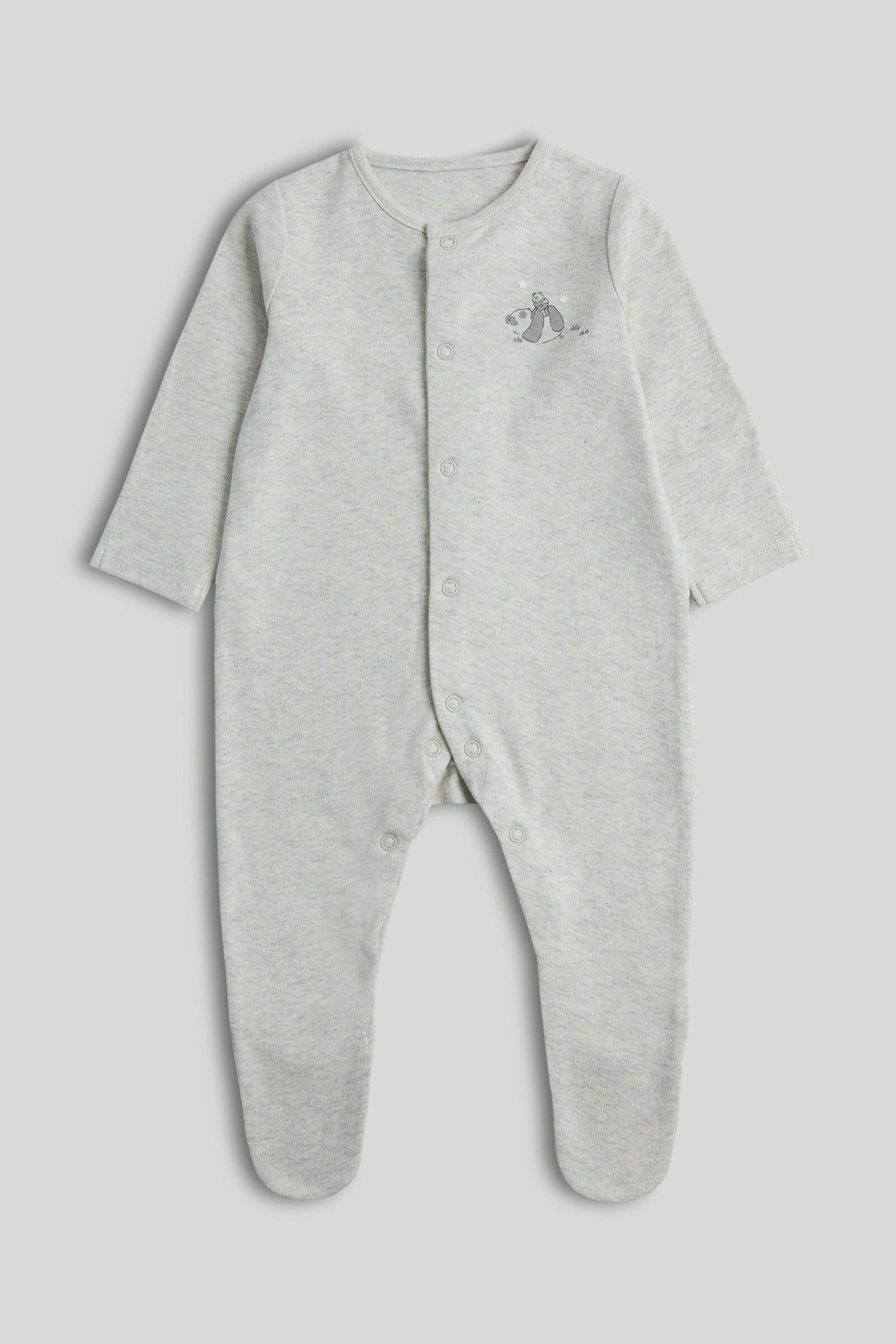 Unisex Print & Placement Mix Sleepsuit Multi Pack of 3 Core