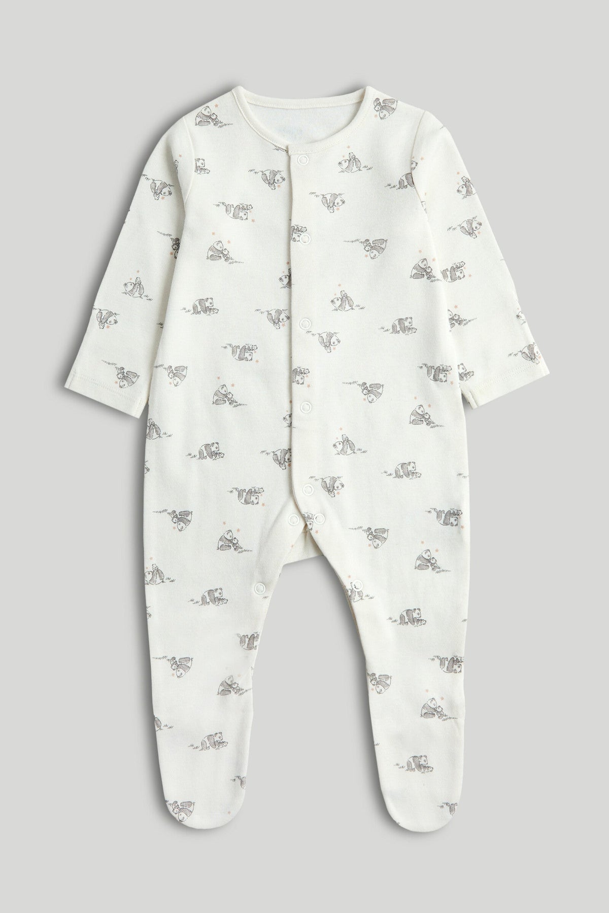 Unisex Print & Placement Mix Sleepsuit Multi Pack of 3 Core