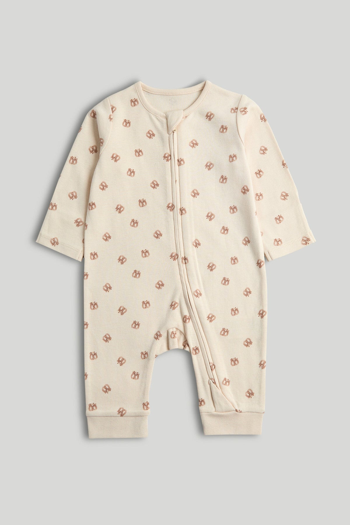 Unisex All-Over Print Sleepsuit Multi Pack of 3