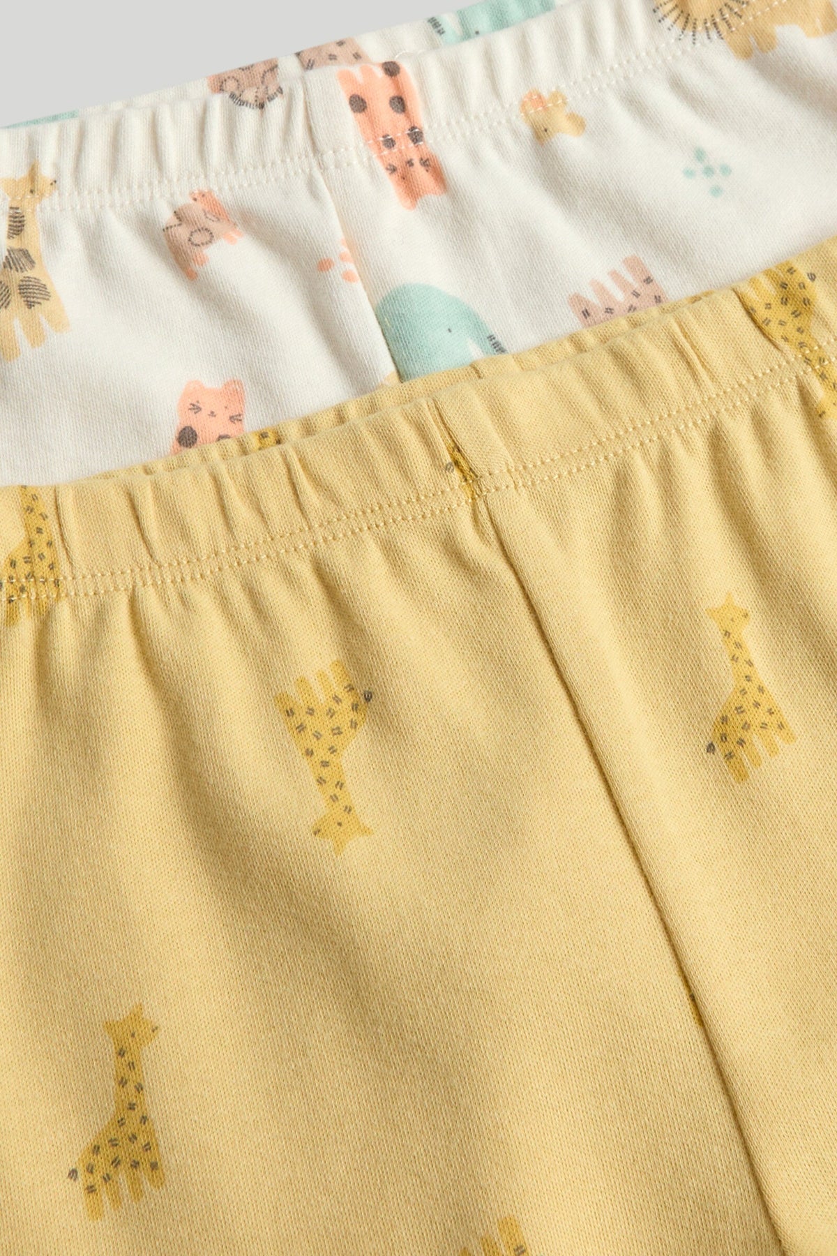 Unisex Print & Placement Mix Pyjama Set Neutral Pack of 2