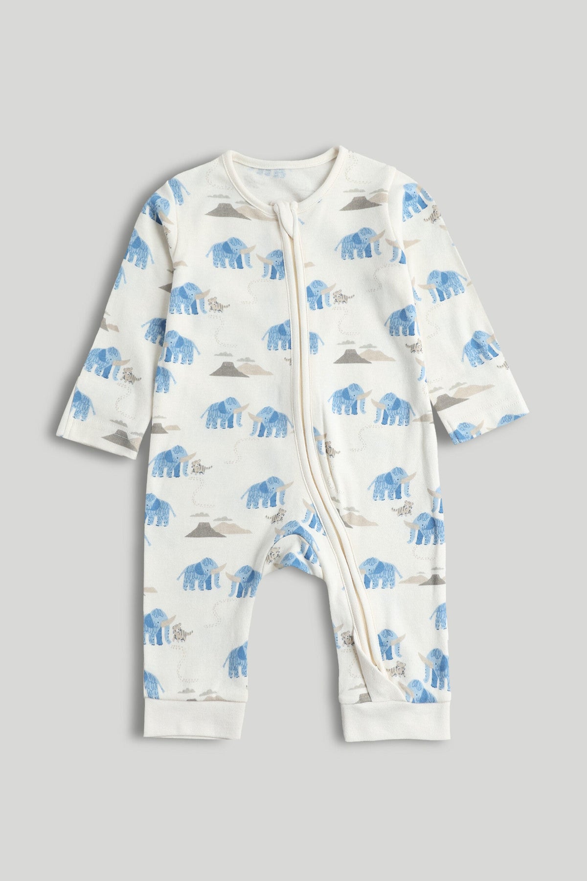 Boys Print & Placement Mix Sleepsuit Multi Pack of 3 Classic