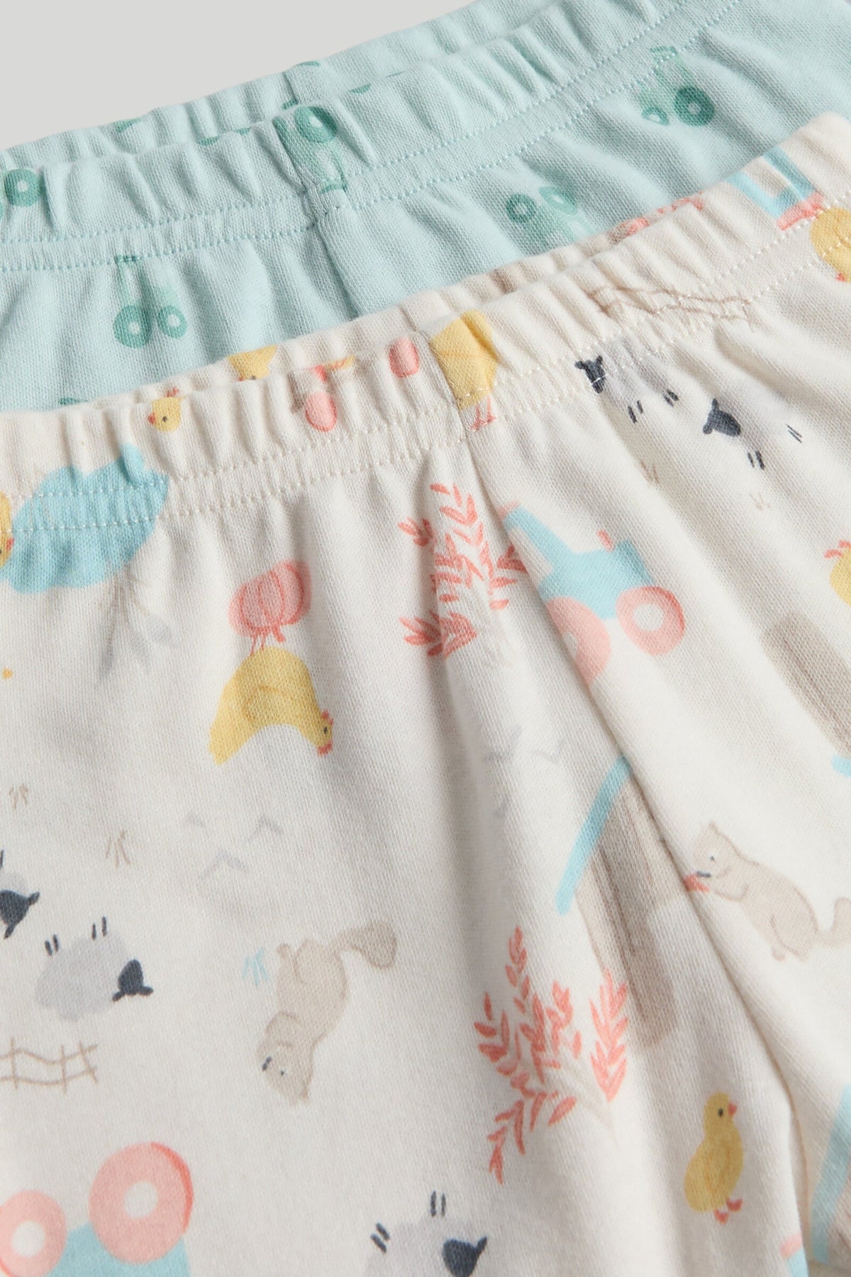 Boys Print & Placement Mix Pyjama Set Multi Pack of 2