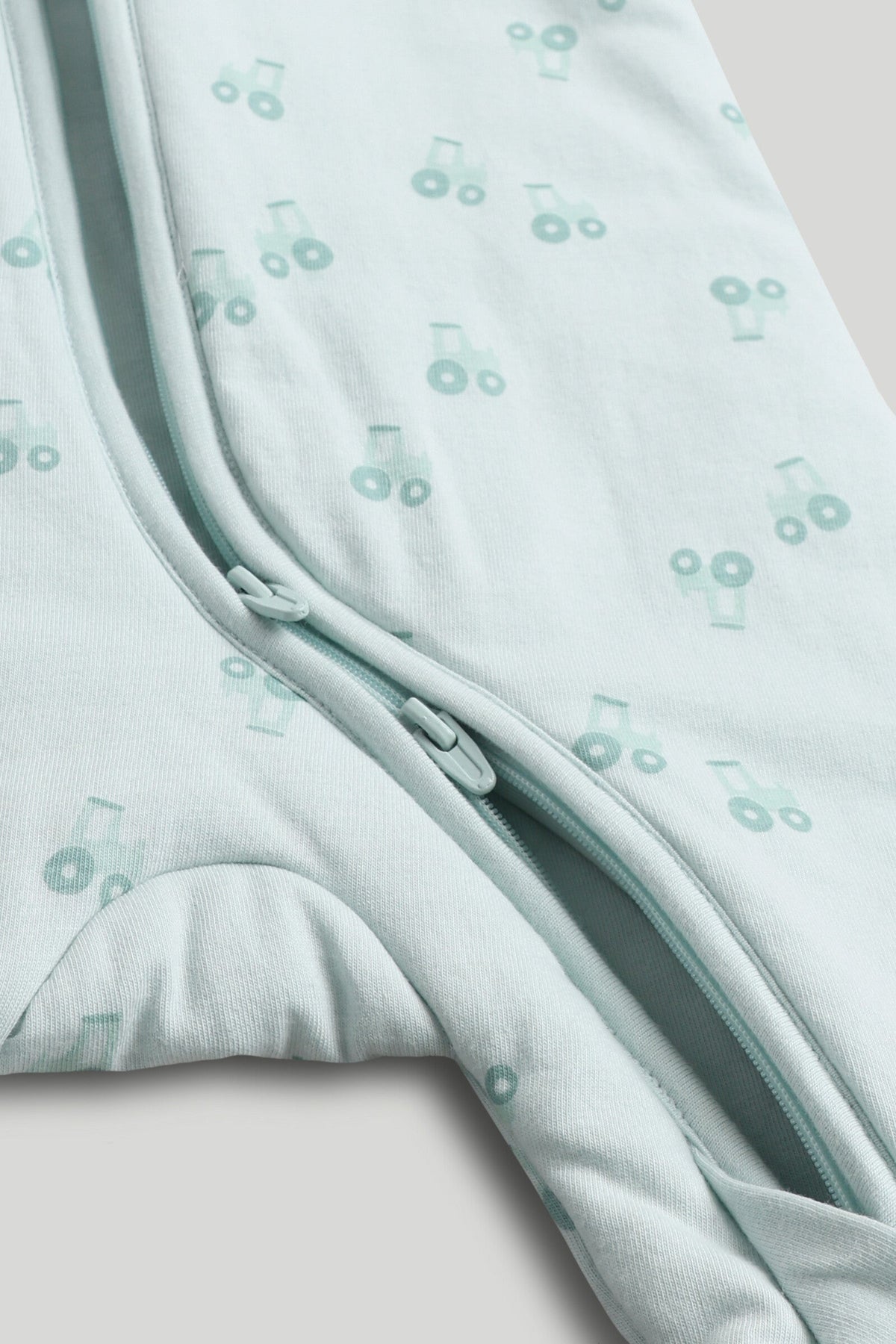 Boys All-Over Print Walk-In Sleeper Light Blue