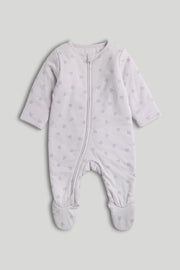 Girls Textured Walk-In Sleeper Light Purple