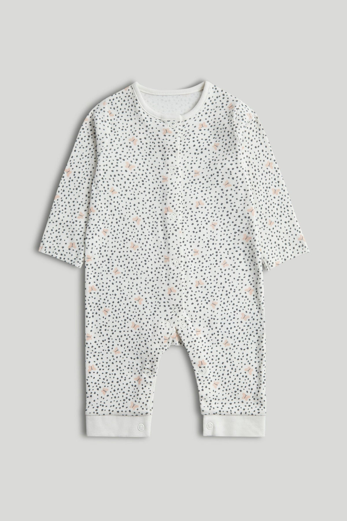 Girls Print & Placement Mix Sleepsuit Multi Pack of 3