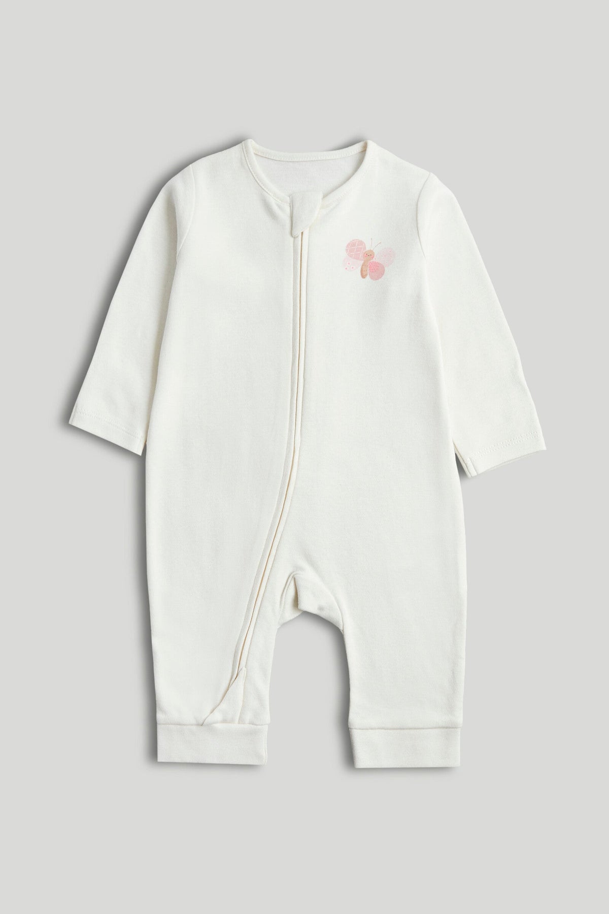 Girls Print & Placement Mix Sleepsuit Pink Pack of 3