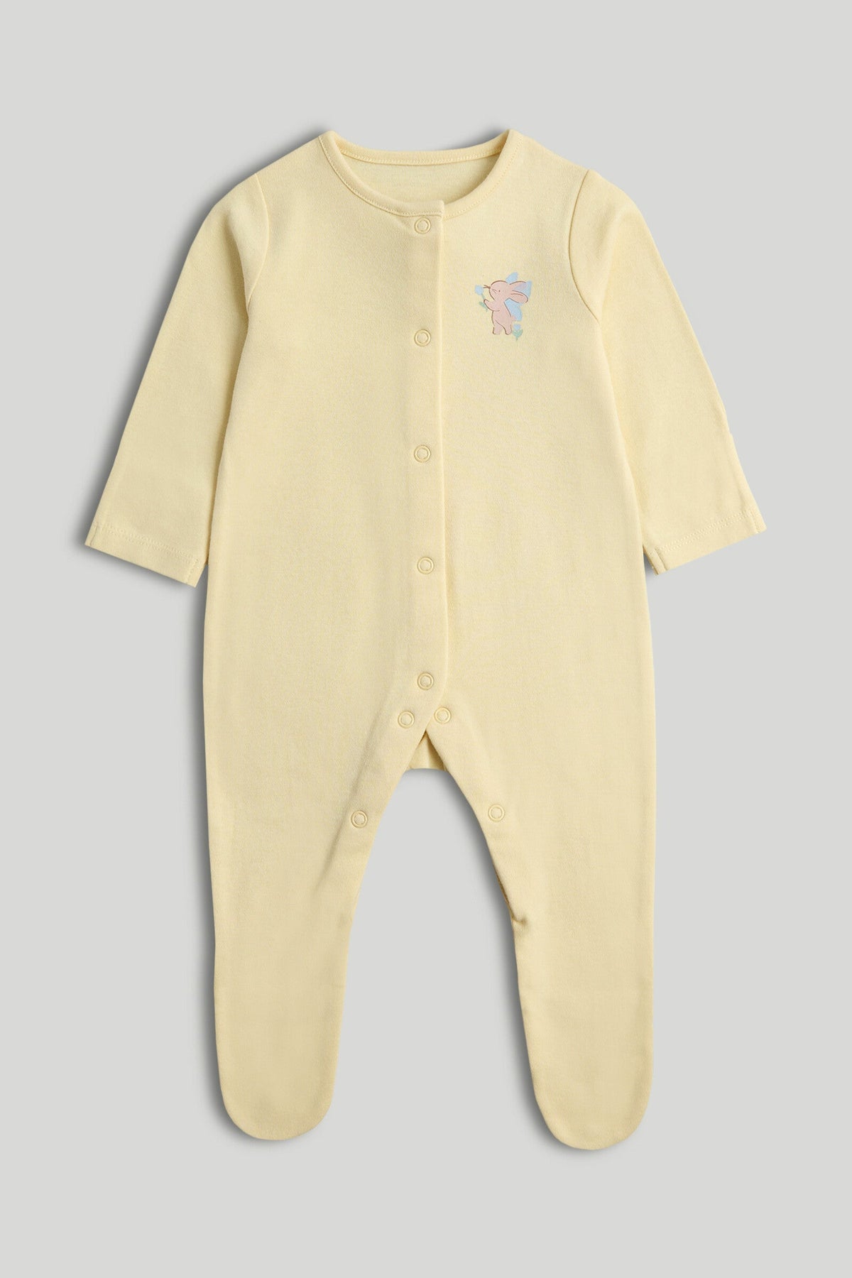 Girls All-Over Print Sleepsuit Multi Pack of 3