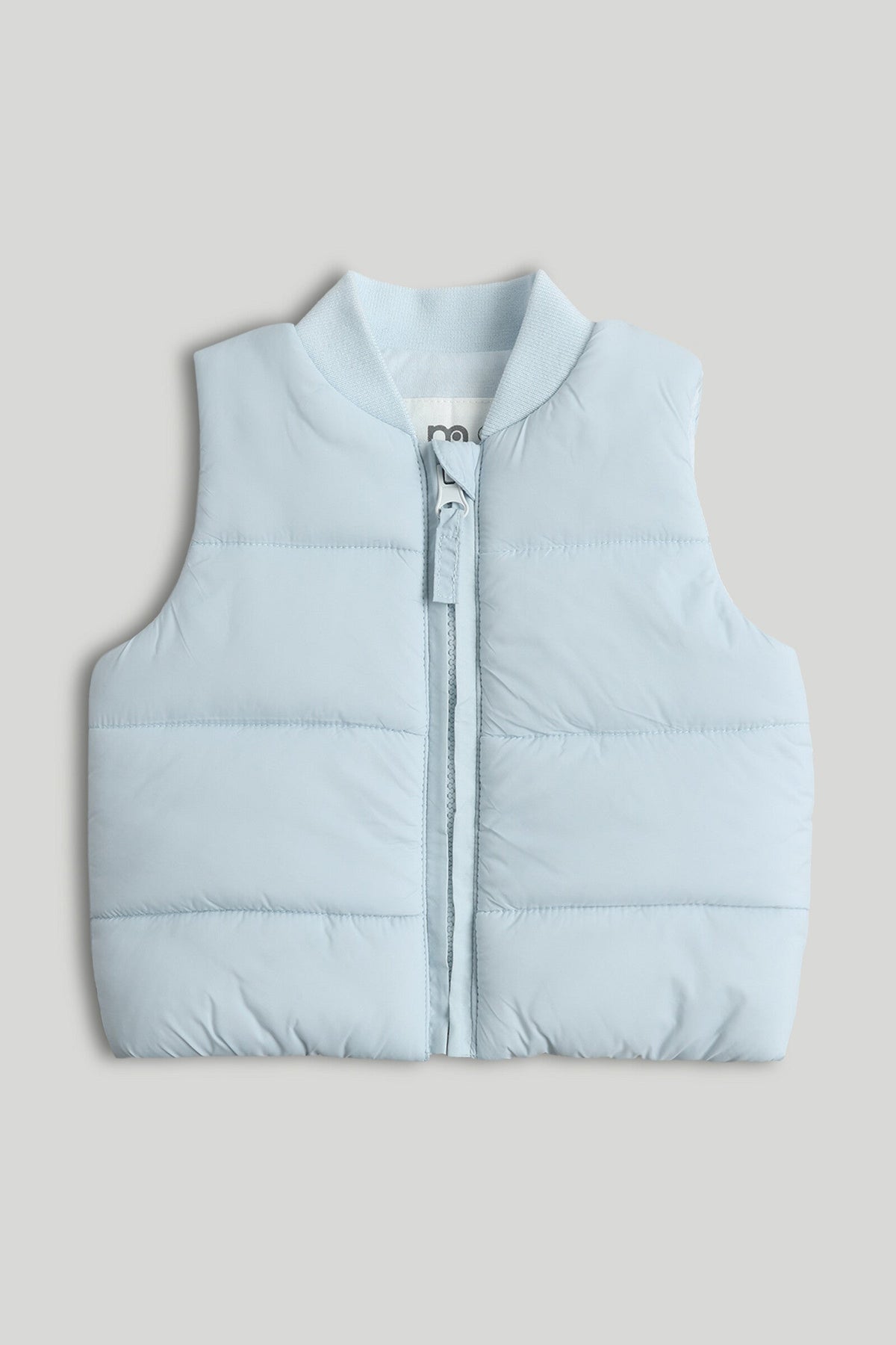 Boys Plain Gilet Light Blue