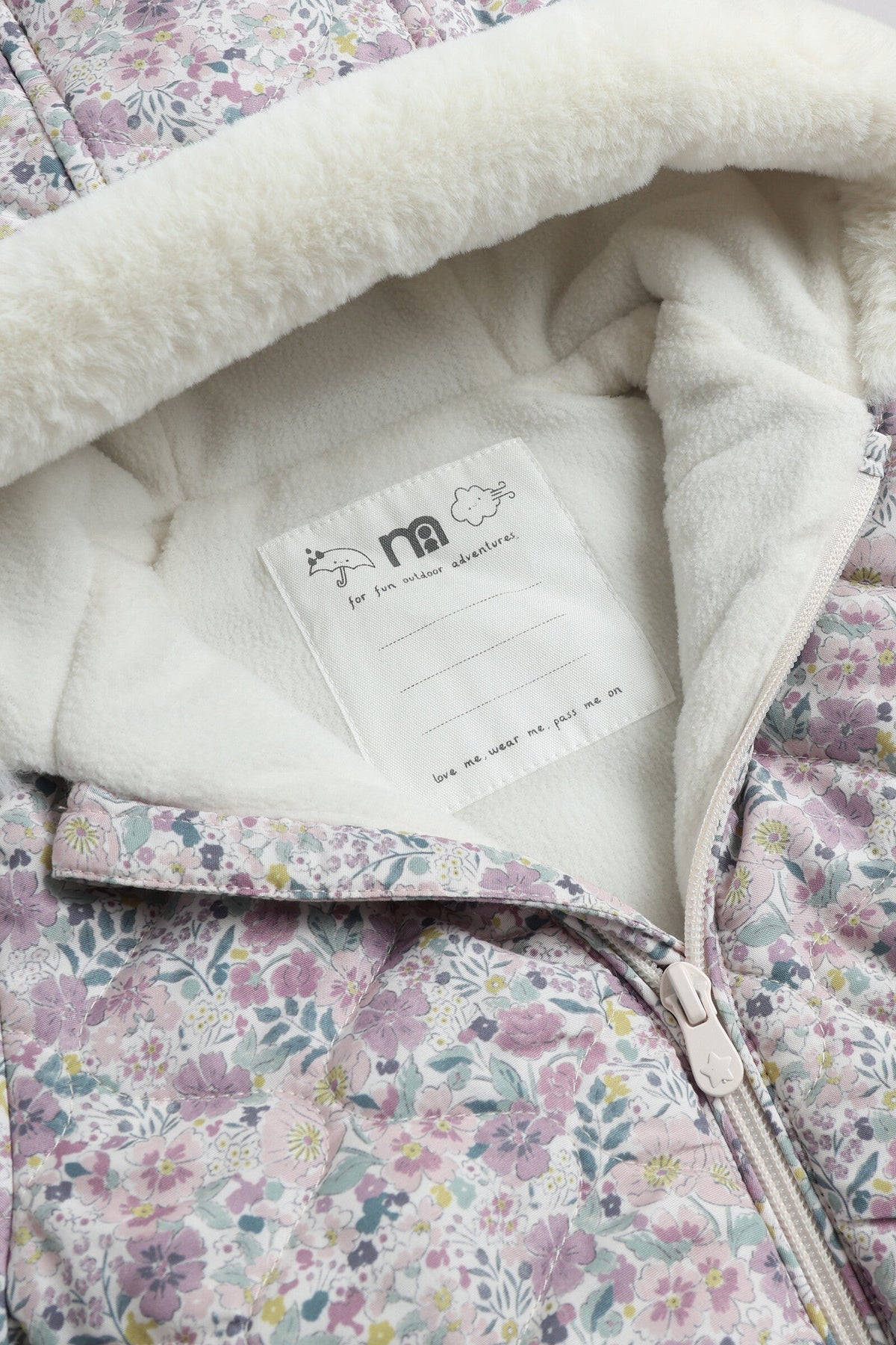 Girls All-Over Print Snowsuit Multi