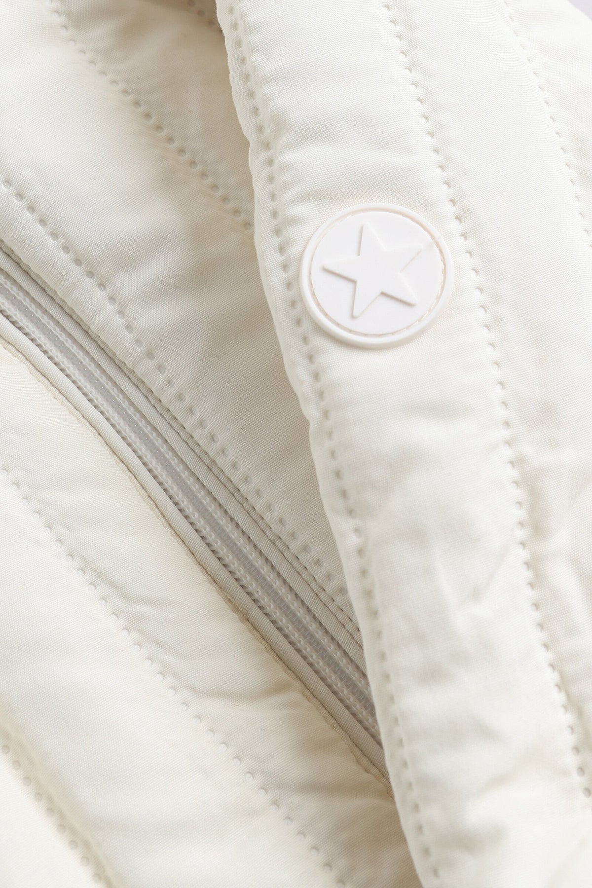 Unisex All-Over Print Snowsuit Cream