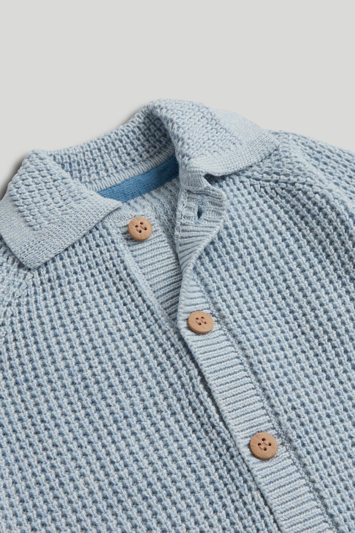 Boys Novelty Cardigan Blue Multi