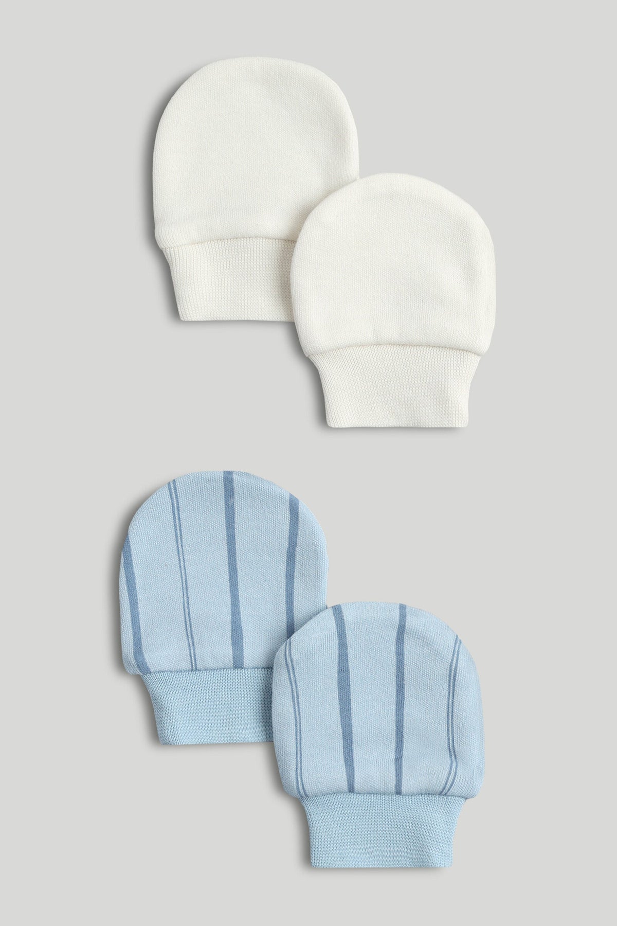 Boys All-Over Print Mitts Multi Pack of 2