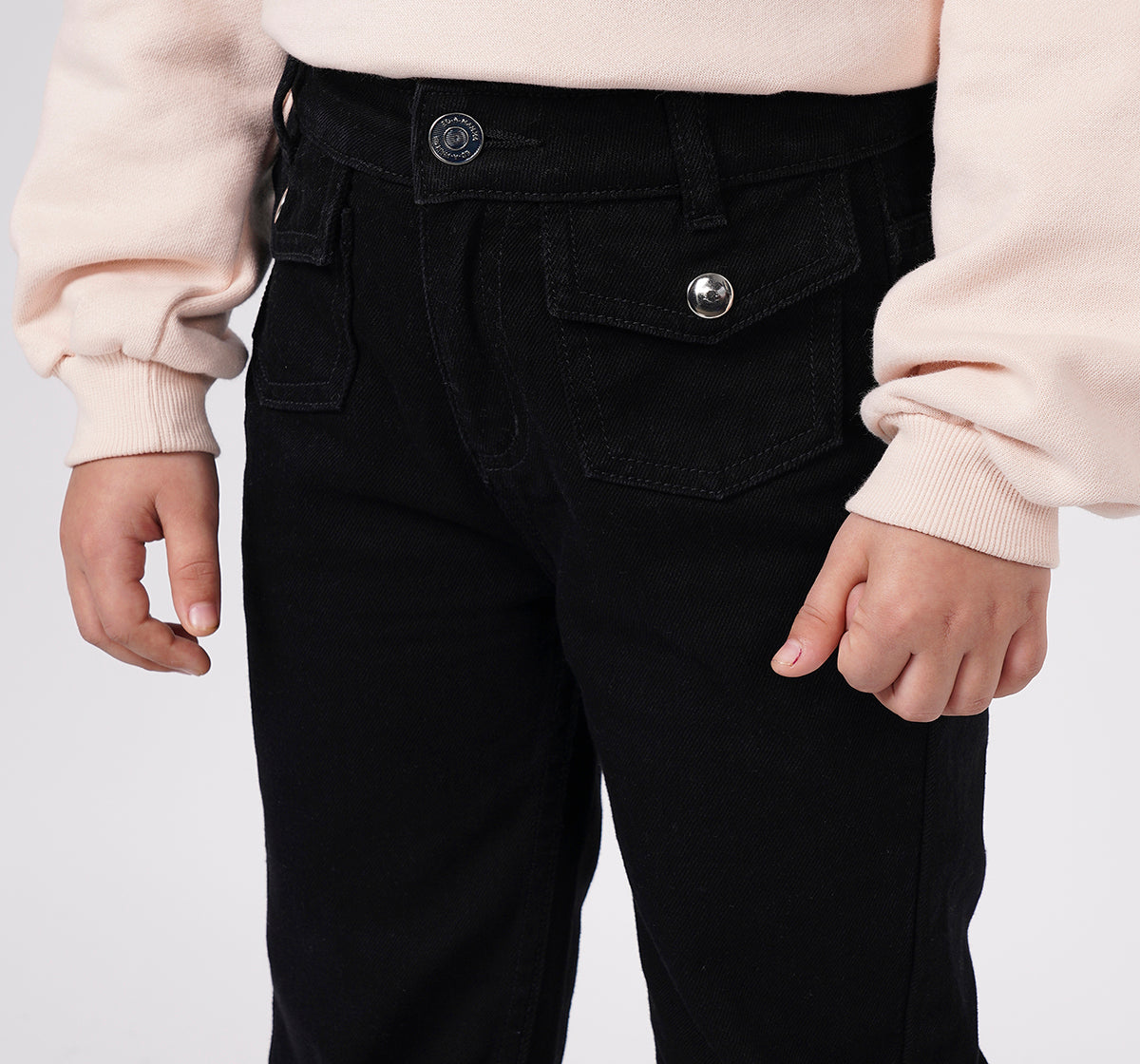 Marine Fit Jeans Black