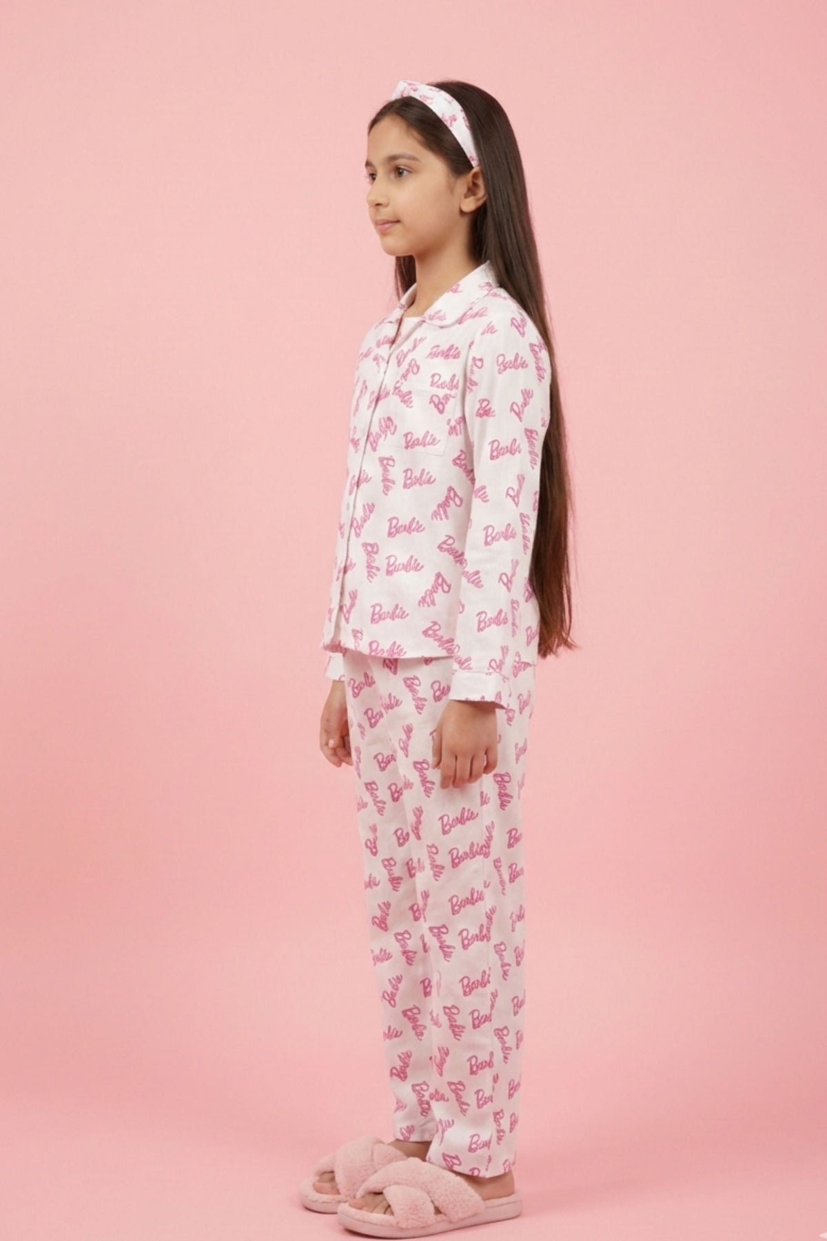 Barbie Cotton Printed Nightwear Set