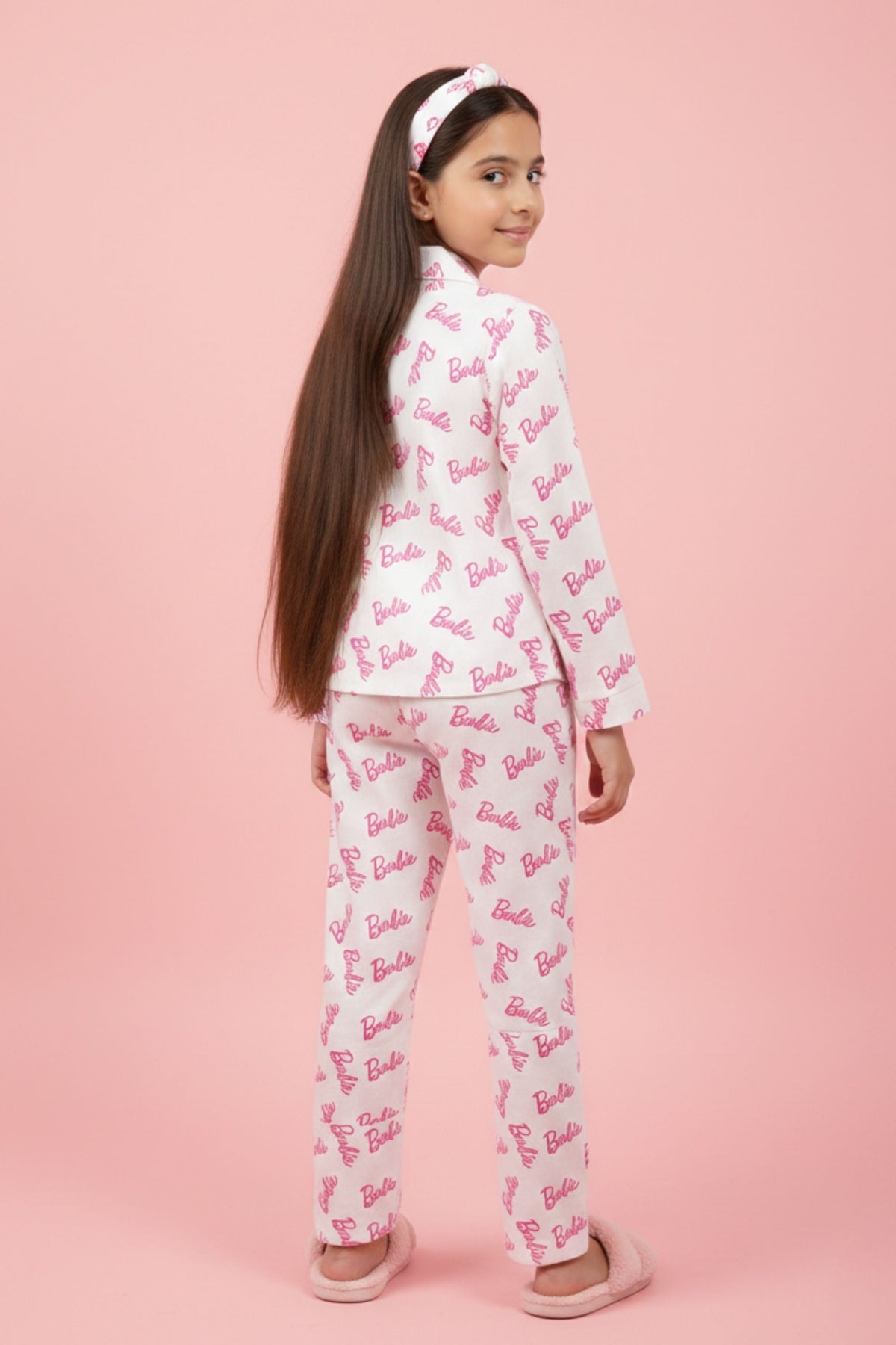 Barbie Cotton Printed Nightwear Set