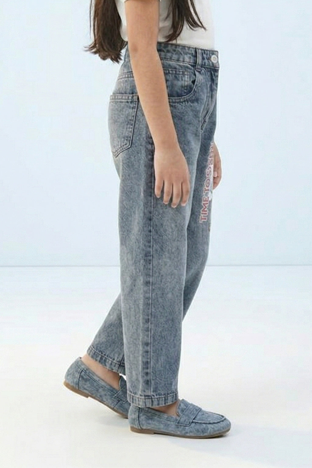 Barbie Character Print Jeans