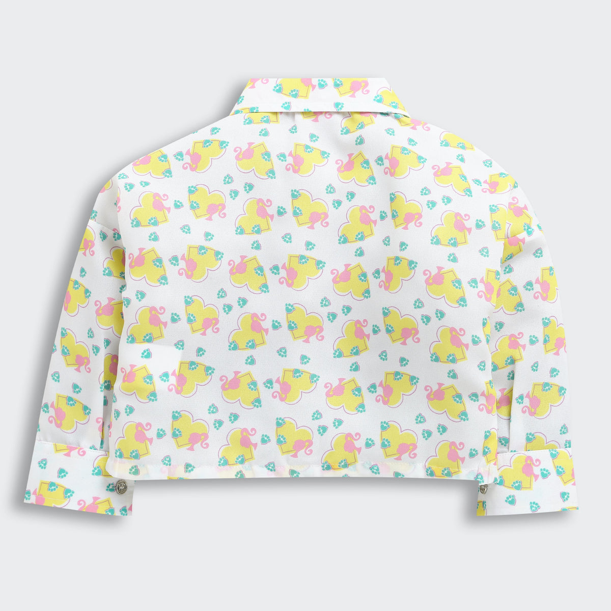 Barbie White Floral Shirt