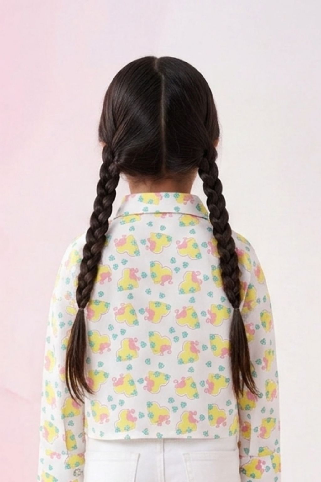 Barbie White Floral Shirt