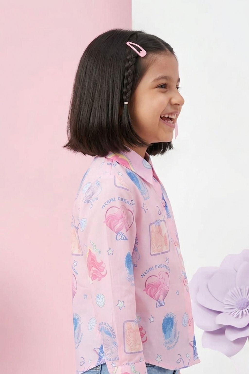 Barbie Pink Print Shirt