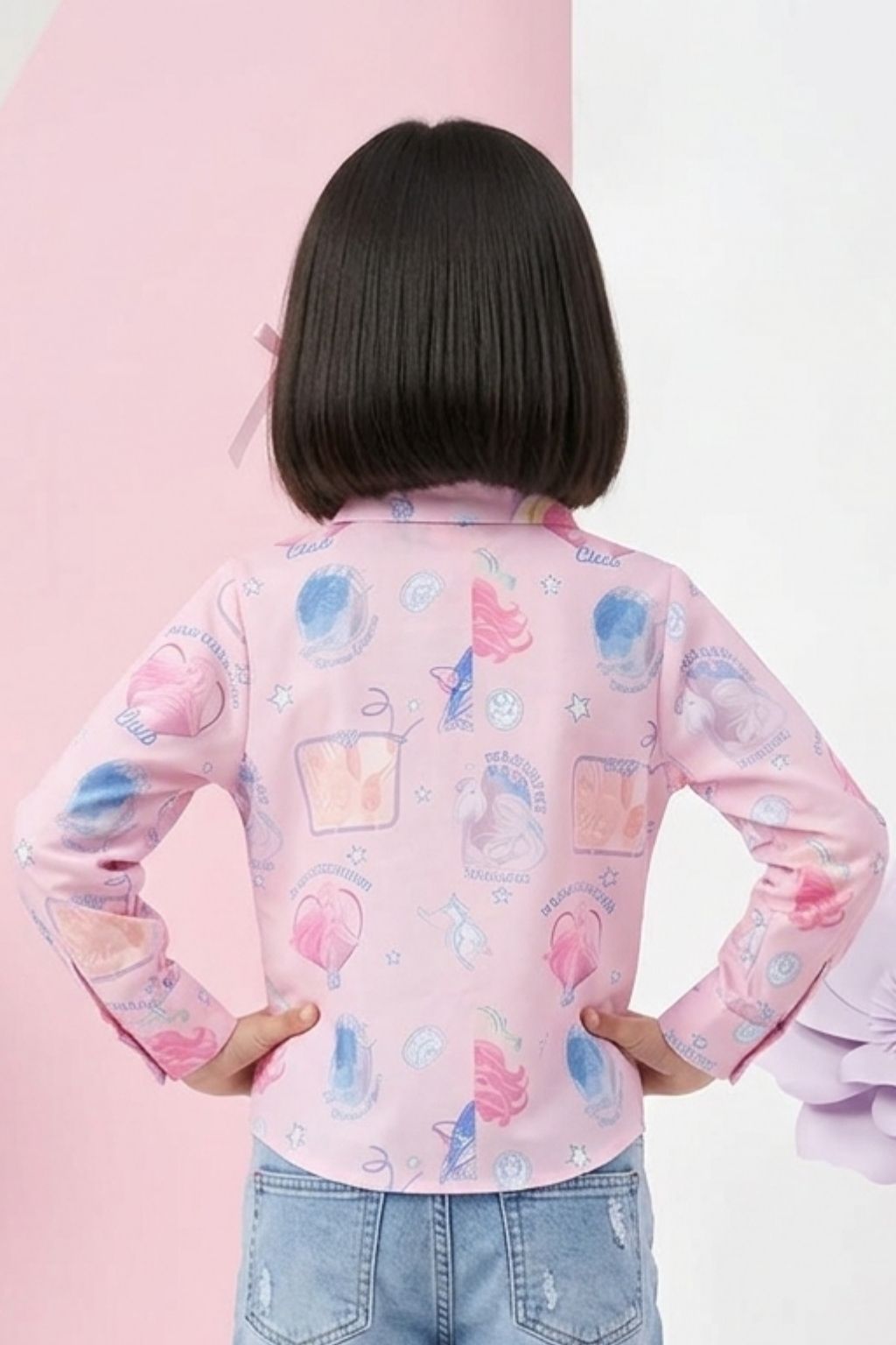 Barbie Pink Print Shirt