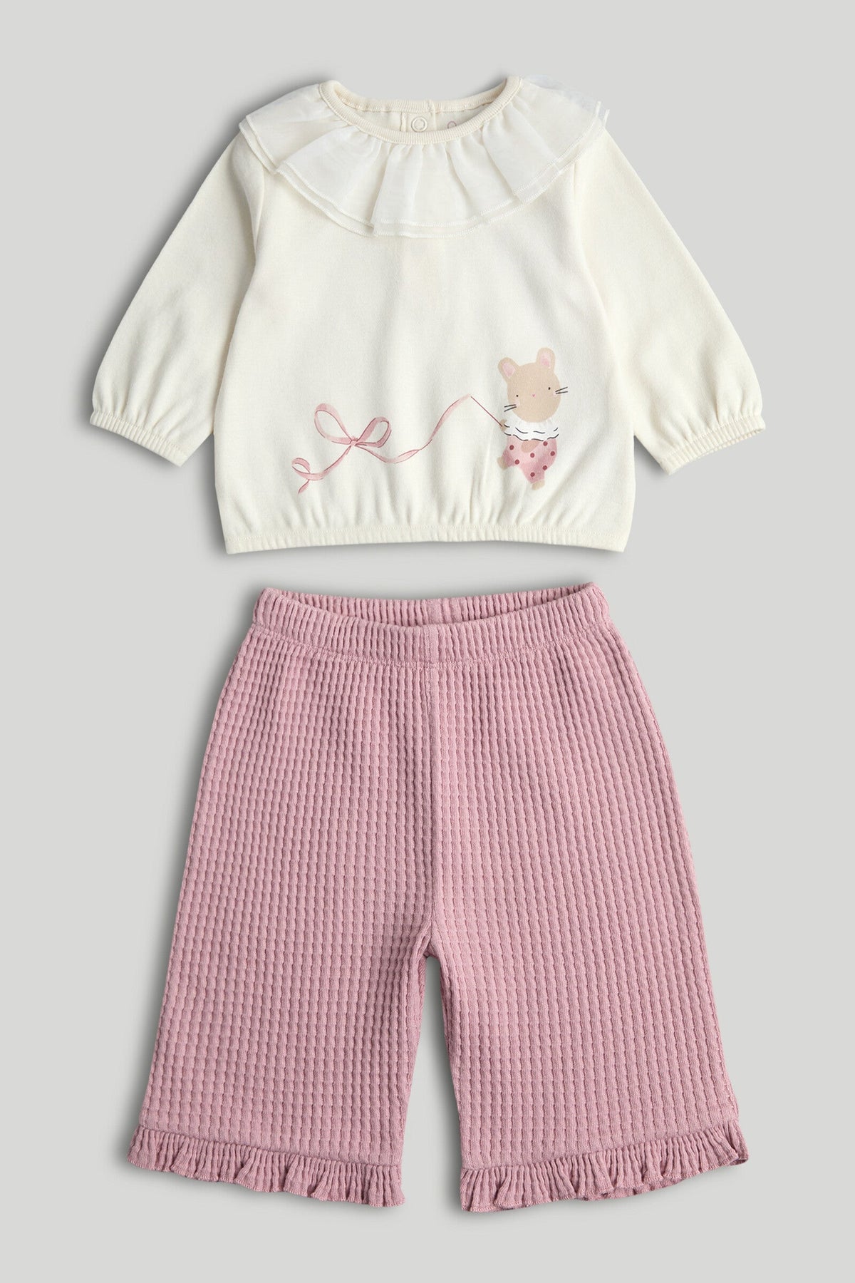 Girls All-Over Print Jog Set Multi Pack of 2
