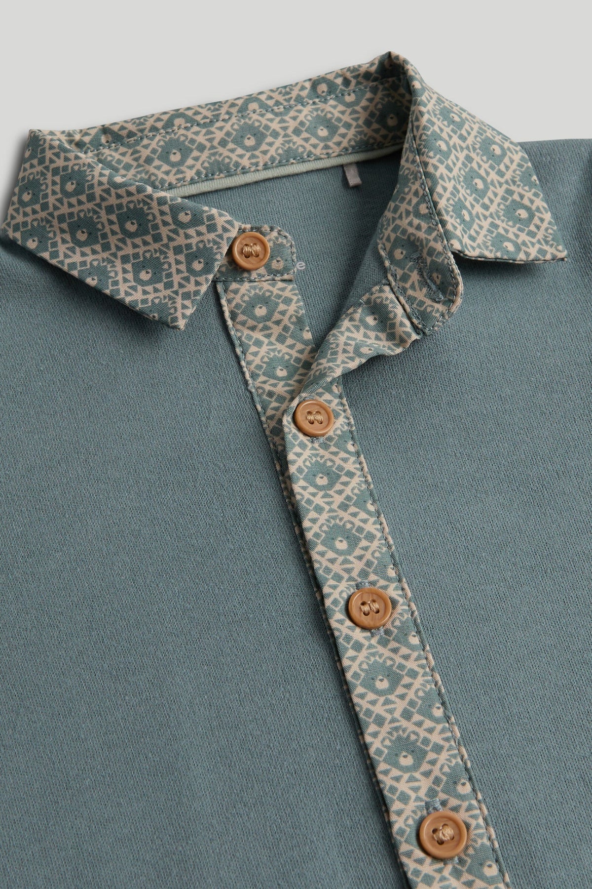 Boys Appliqué All-in-One Dark Grey