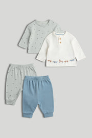 Boys Graphic Jog Set Multi Pack of 2