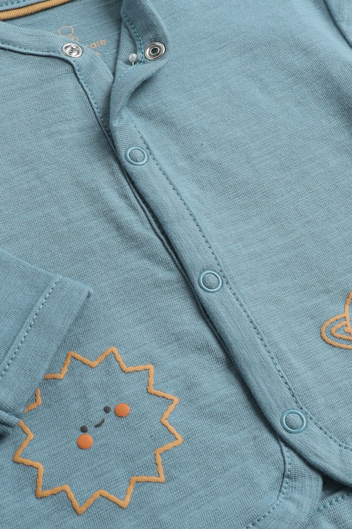 Boys Print & Plain Mix Jog Set Blue Pack of 2