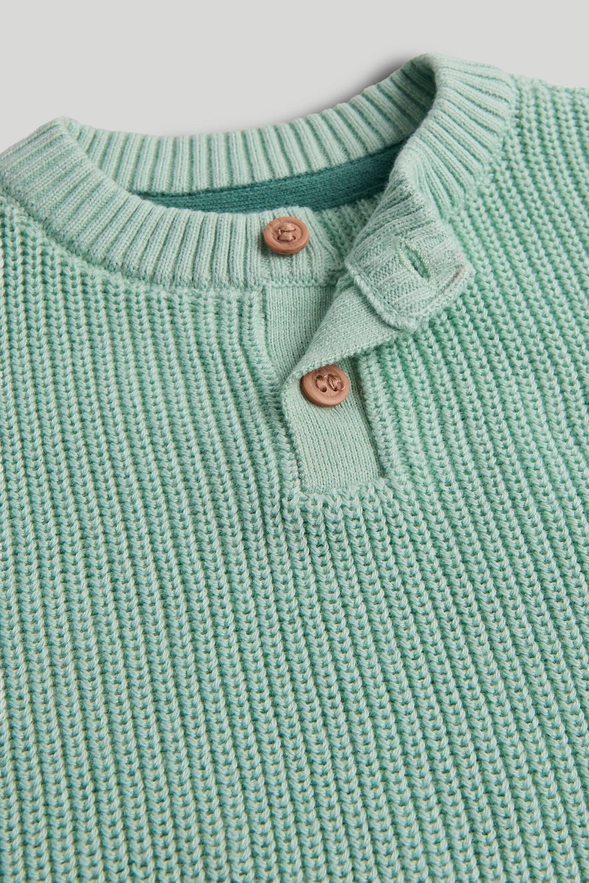 Boys Plain Jumper Light Green