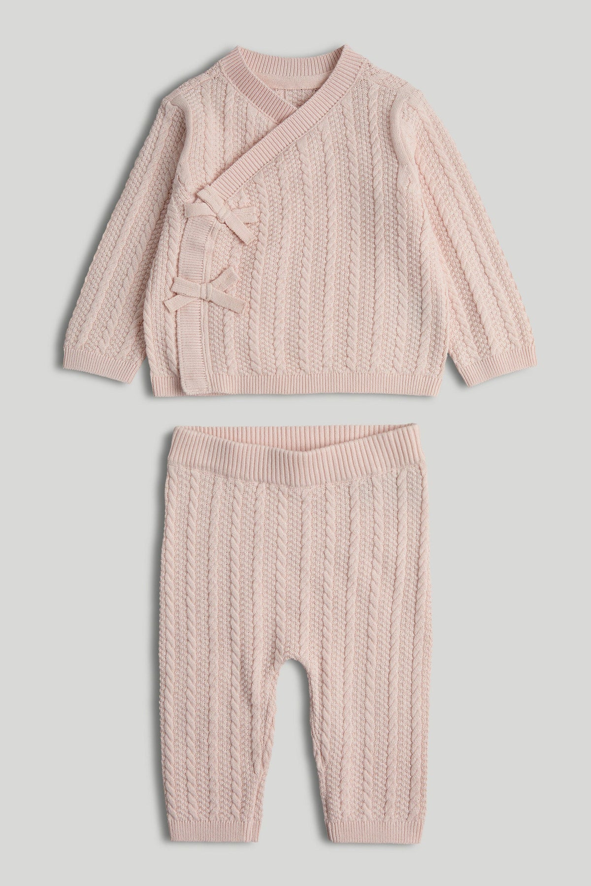 Girls Graphic Top & Bottom Set Pink Pack of 2