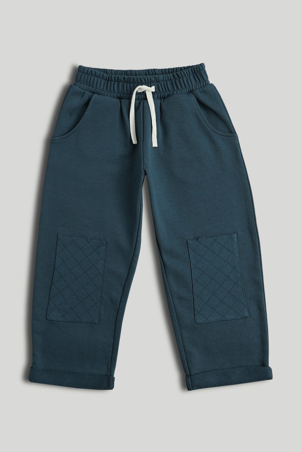 Boys Plain Joggers Dark Blue