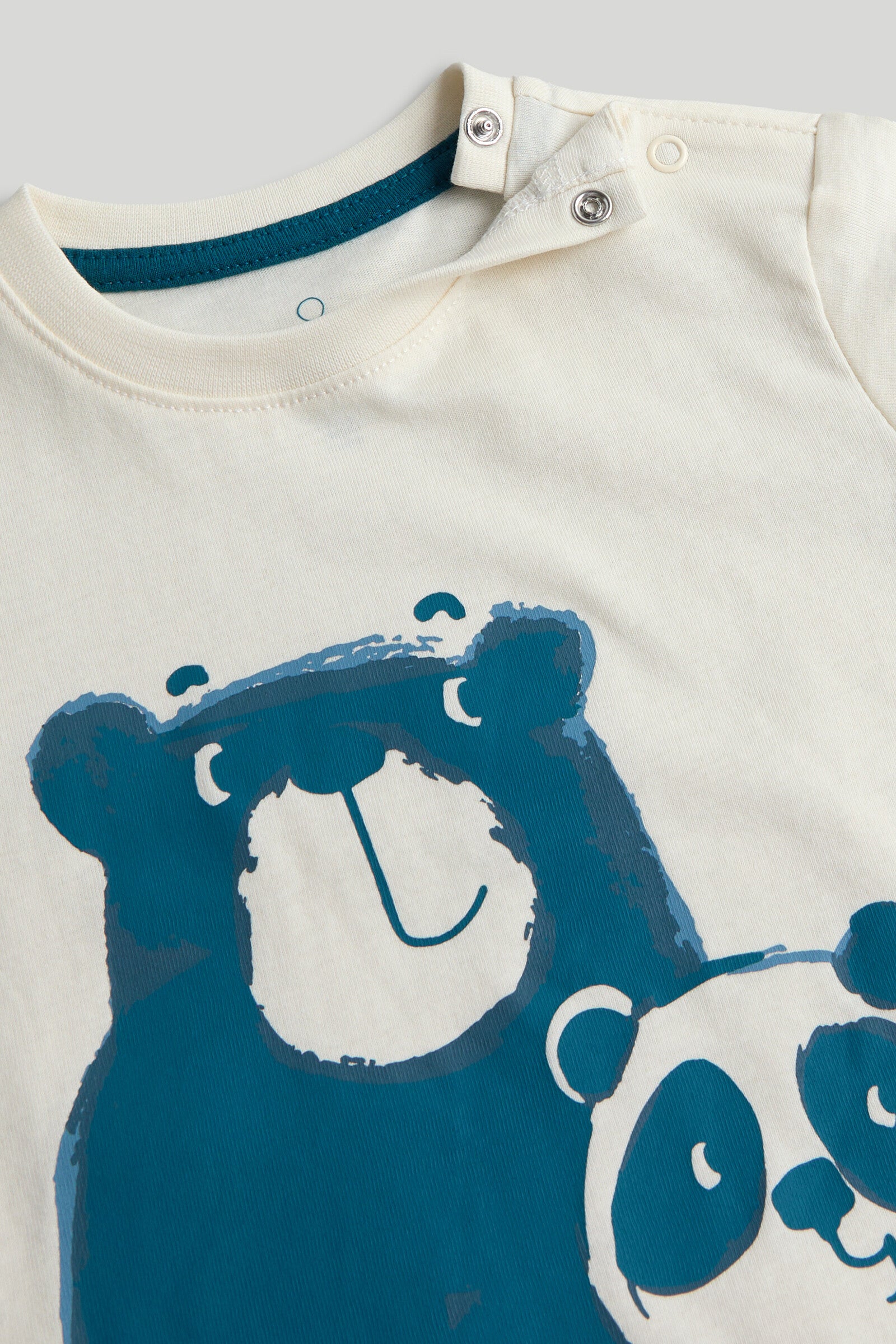 Baby Boys Multi-Colour Check Shirt & Tee Set