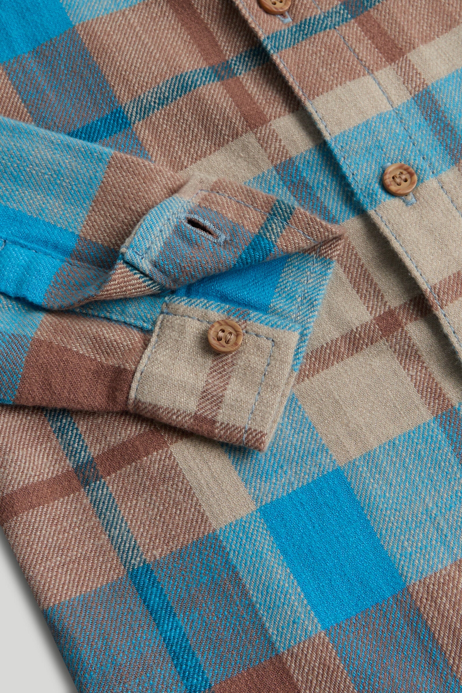 Baby Boys Multi-Colour Check Shirt & Tee Set