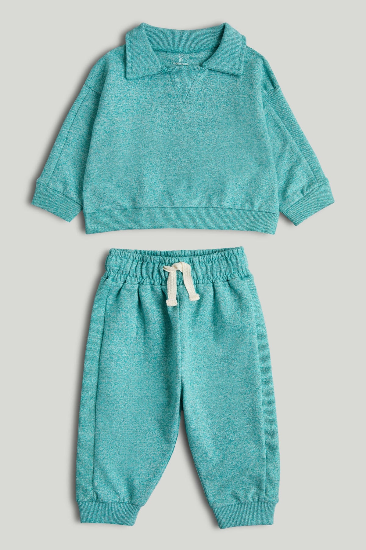 Boys Plain Jog Set Blue Pack of 2