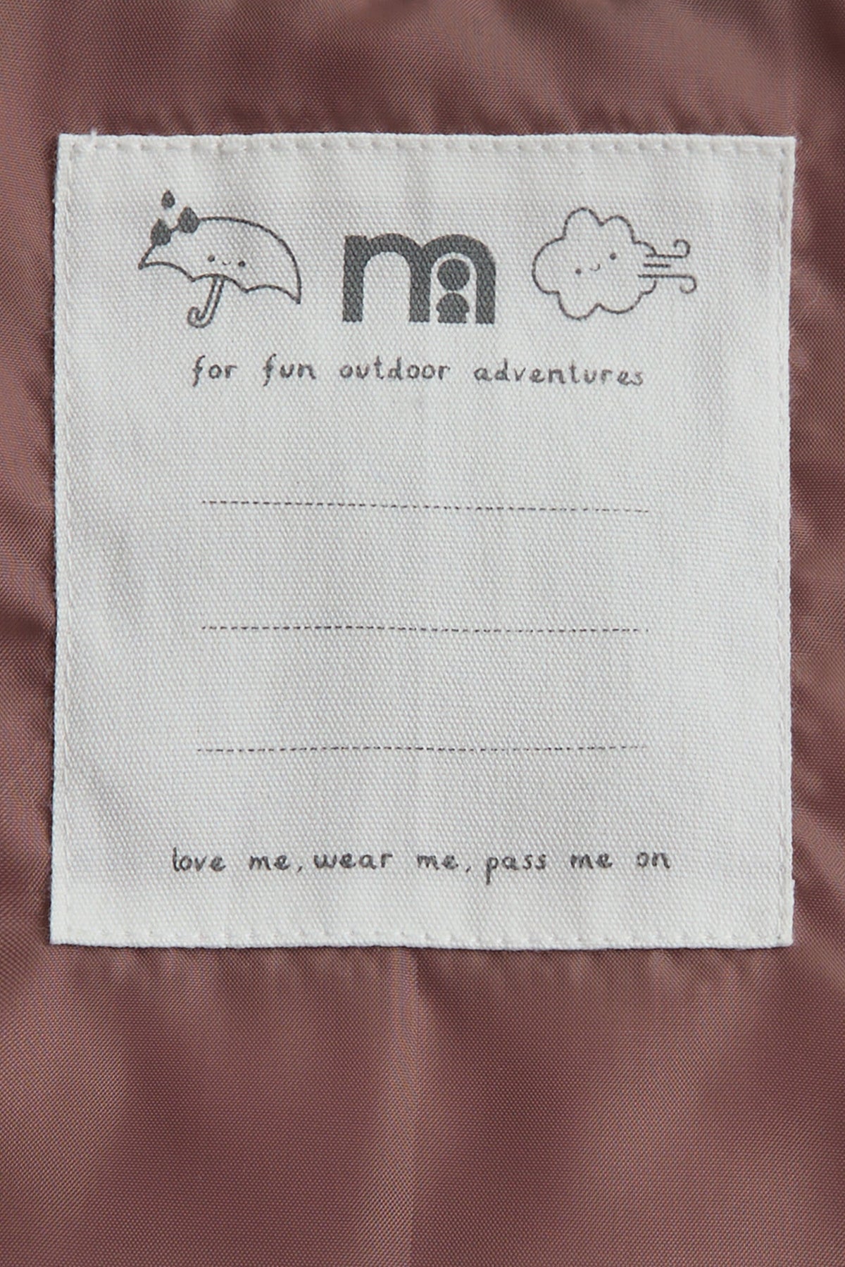 Boys Plain Gilet Brown